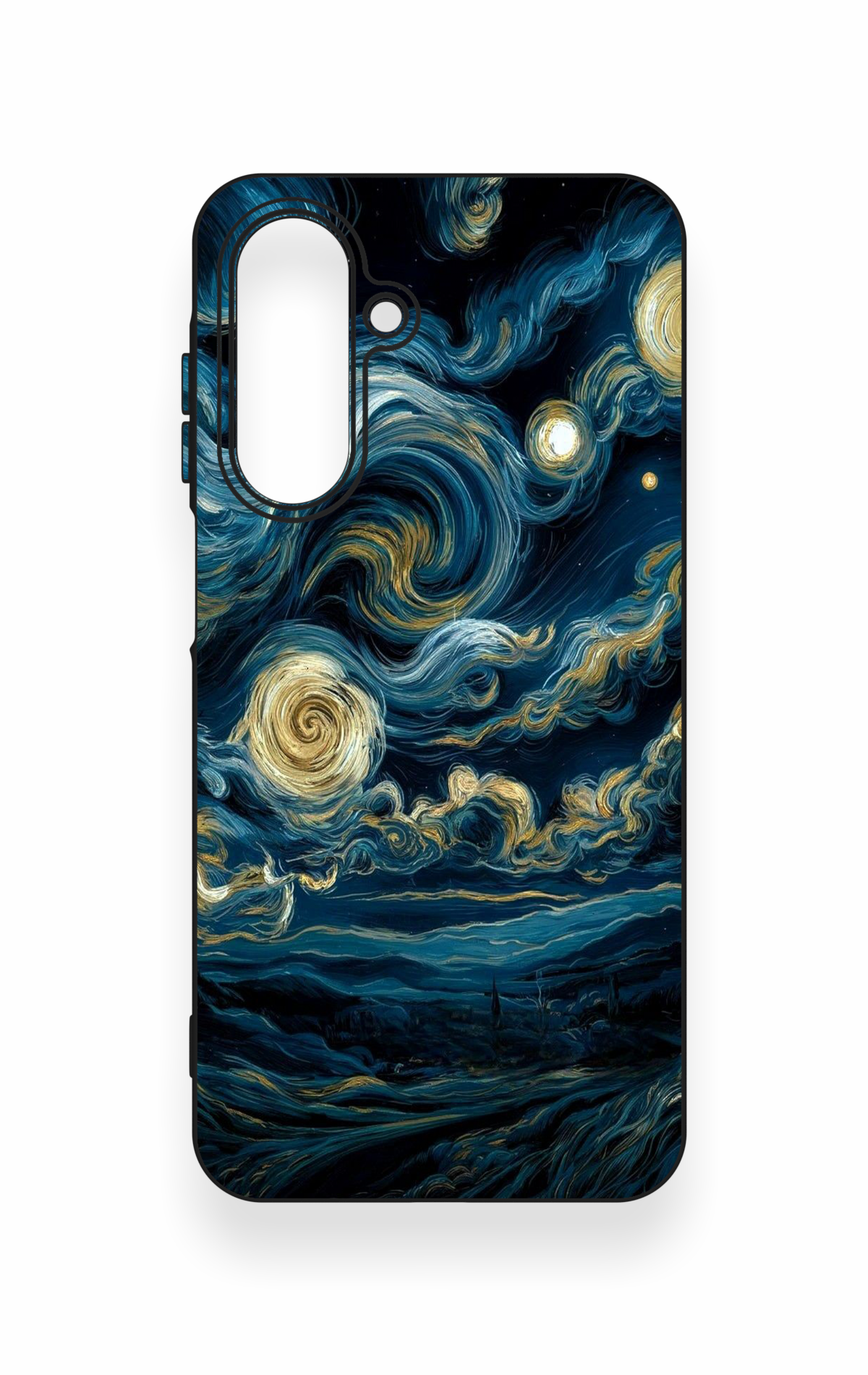 Samsung A26 Uyumlu Yıldızlı Gece Desenli Silikon Kılıf