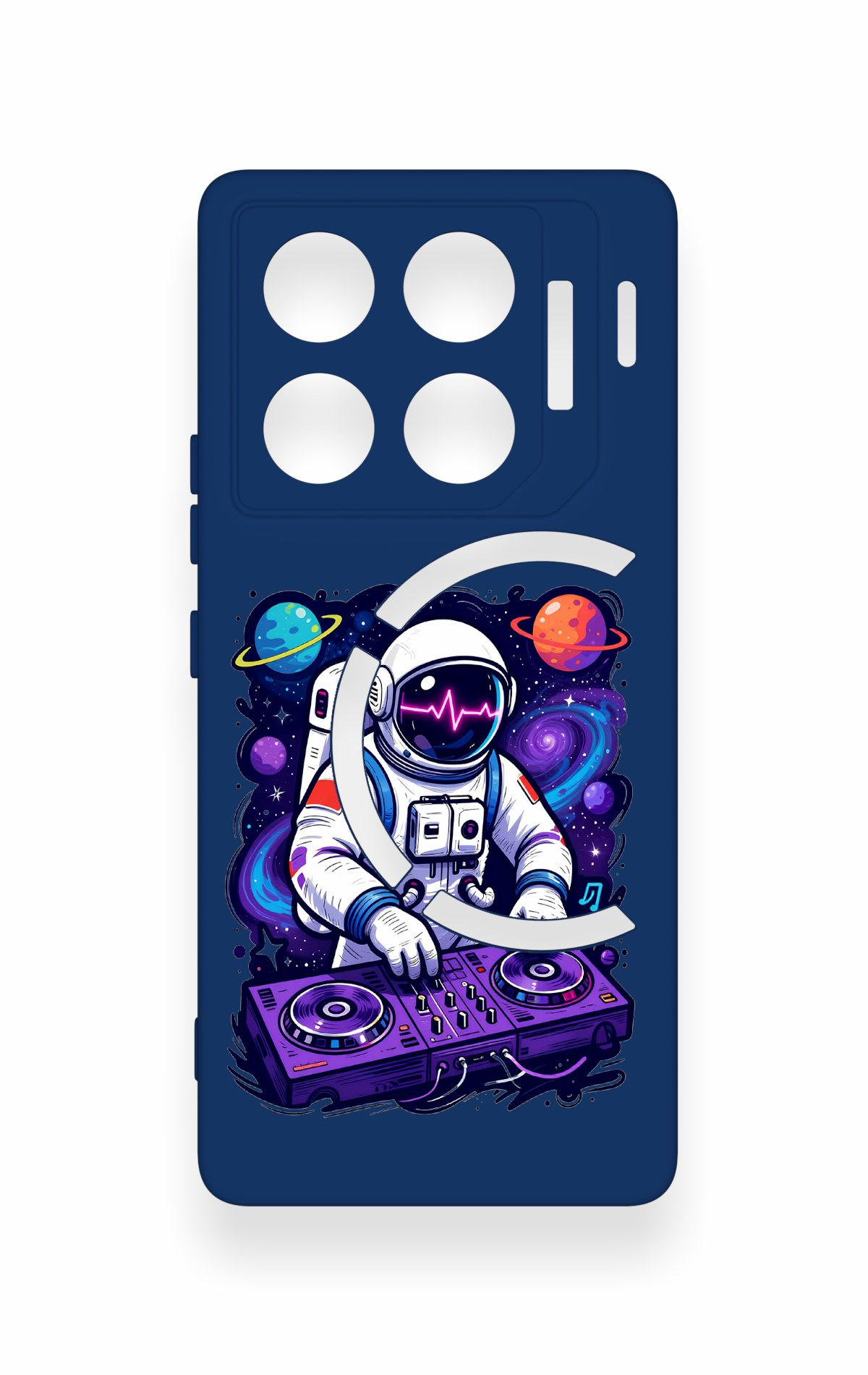 İnfinix Gt 20 Pro Uyumlu Astronot DJ Desenli Silikon Kılıf