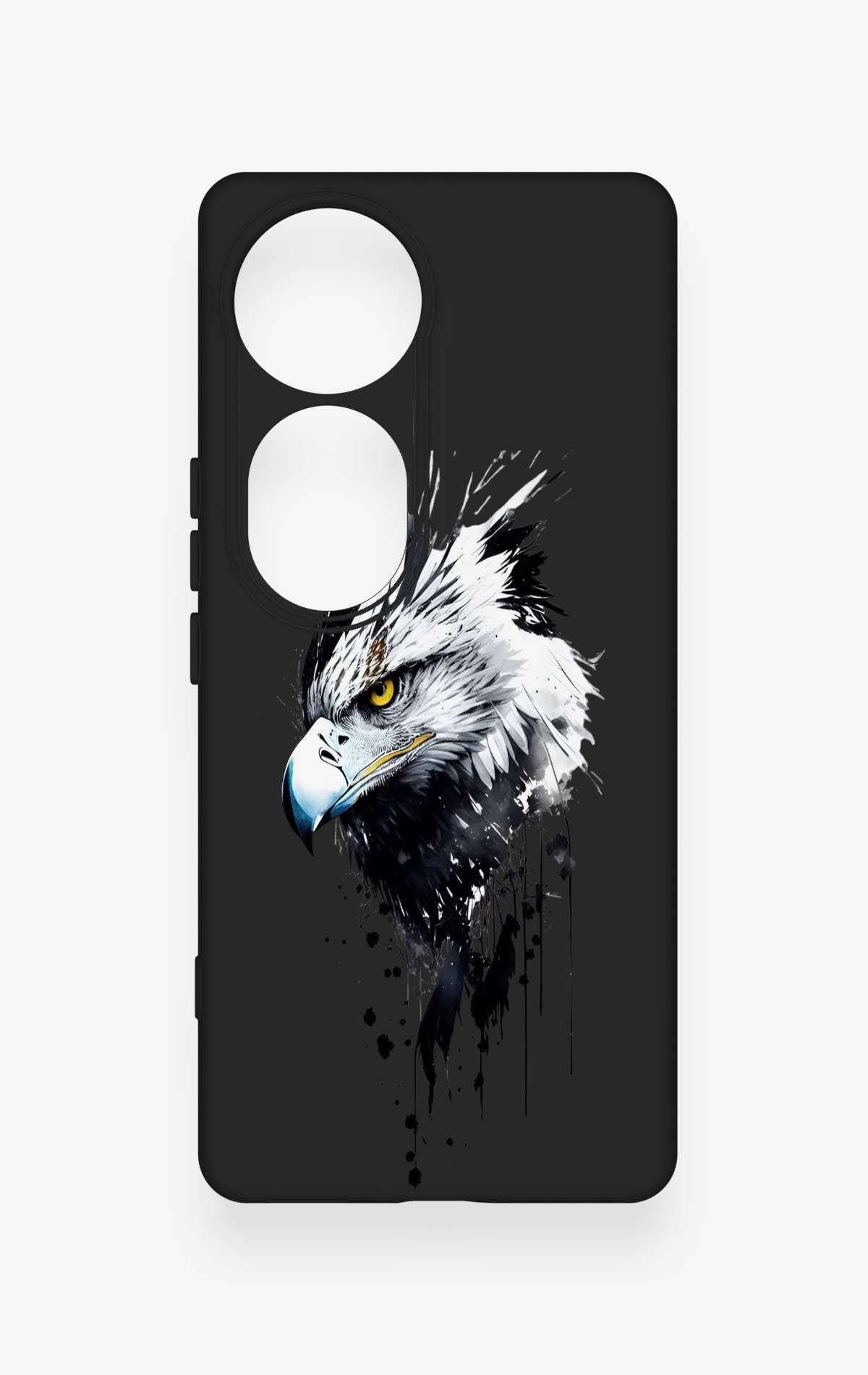 Vivo V40 Uyumlu Bald Eagle Desenli Silikon Kılıf