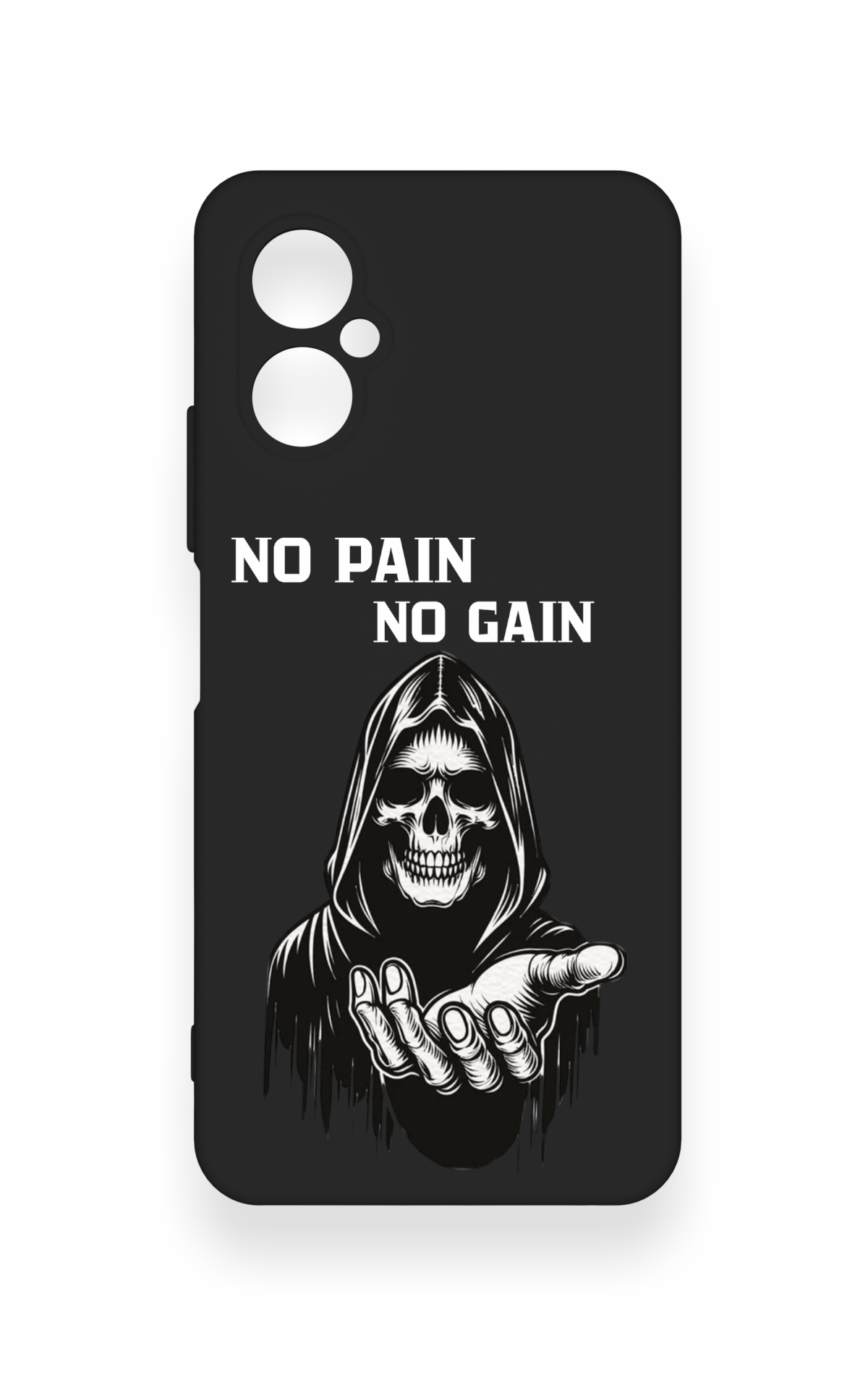 Omix X3 Uyumlu No Pain No Gain Desenli Silikon Kılıf