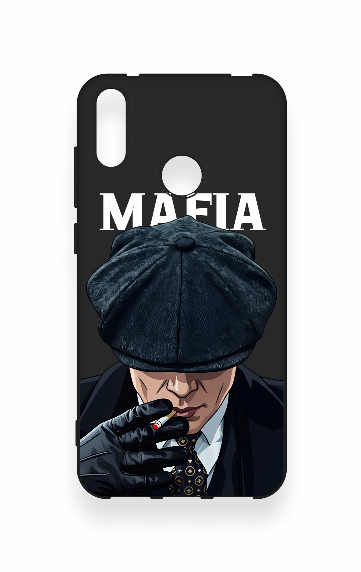 Huawei Y7 2019 Uyumlu MAFIA Desenli Silikon Kılıf
