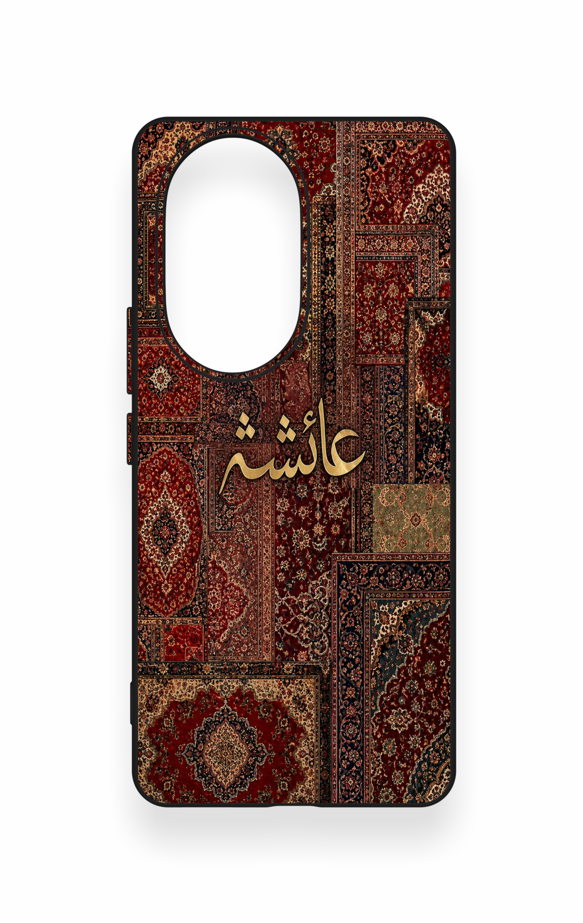 Honor 200 Pro 5G Uyumlu Vintage Halı Desenli Silikon Kılıf
