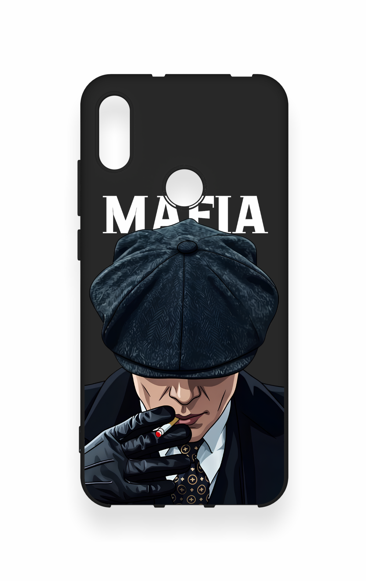 Huawei Y6 2019 Uyumlu MAFIA Desenli Silikon Kılıf