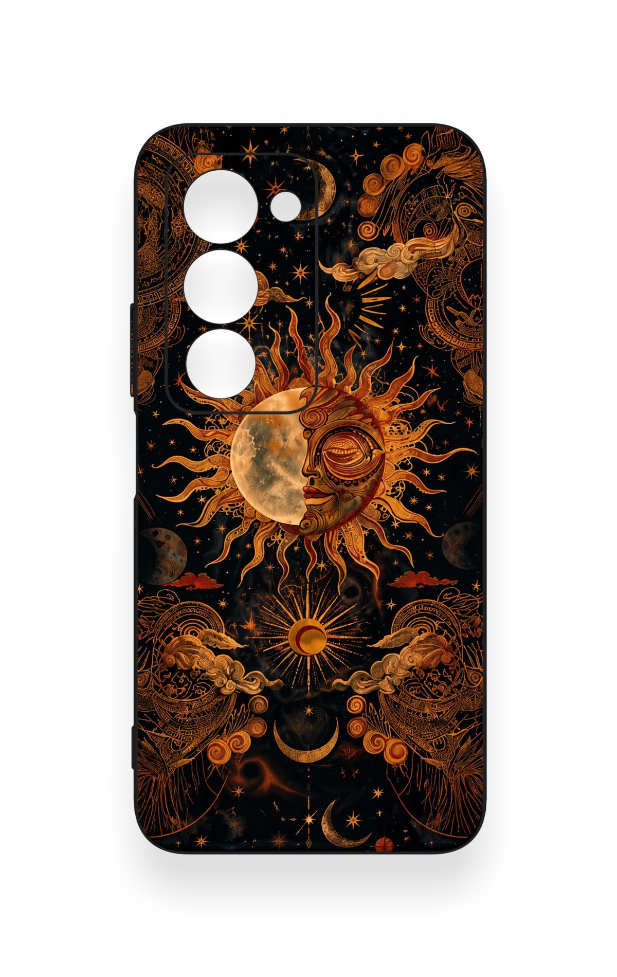Redmi 15 5G Uyumlu Mistik Güneş Desenli Silikon Kılıf