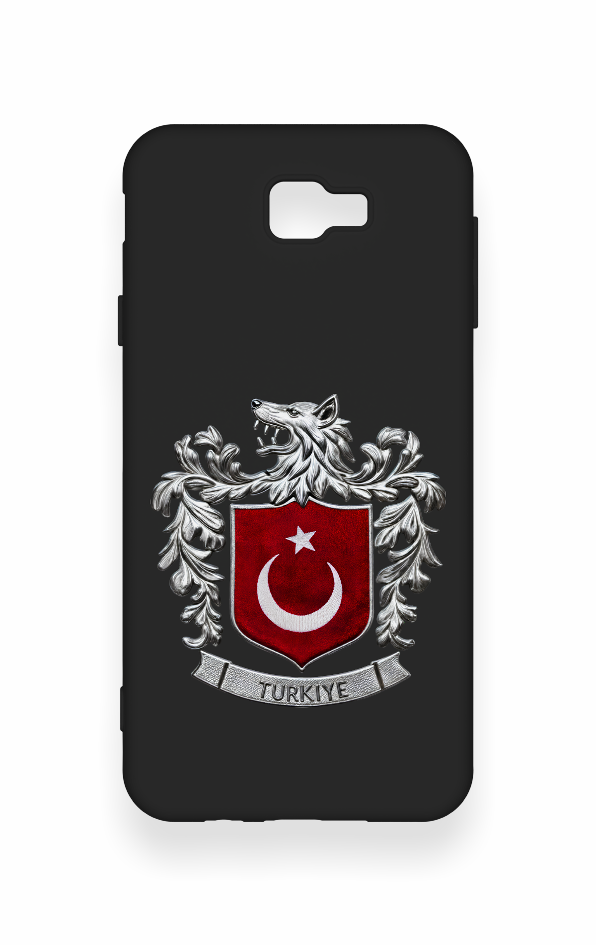 Samsung J7 Prime Uyumlu Türk Arma Desenli Silikon Kılıf