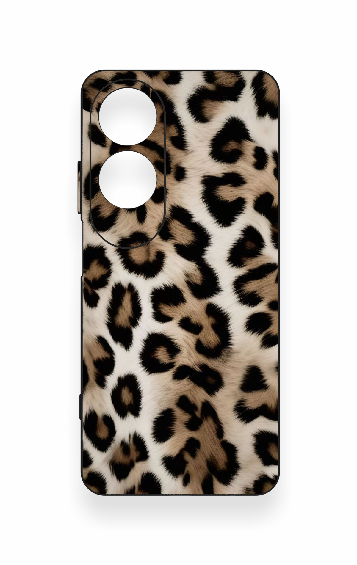 Oppo A60 Uyumlu Leopar Derisi Desenli Silikon Kılıf