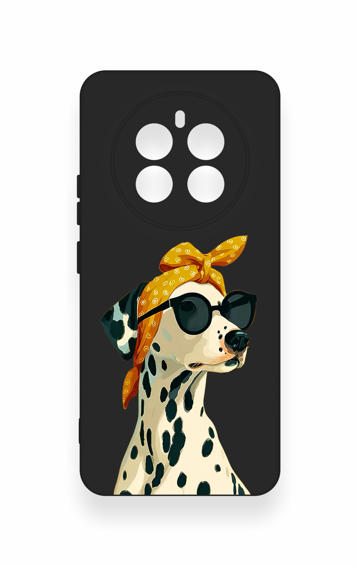 Realme 12 4G Uyumlu Cool Dalmaçyalı Desenli Silikon Kılıf