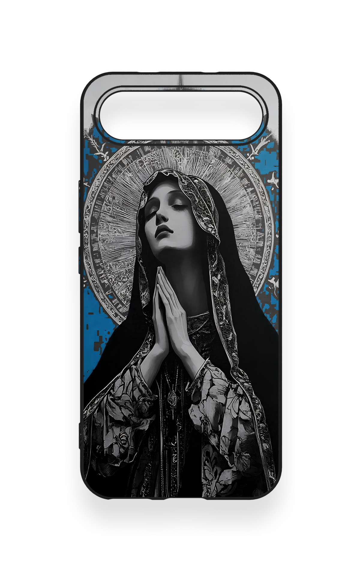 Tecno Spark Slim Uyumlu Rahibe Desenli Silikon Kılıf
