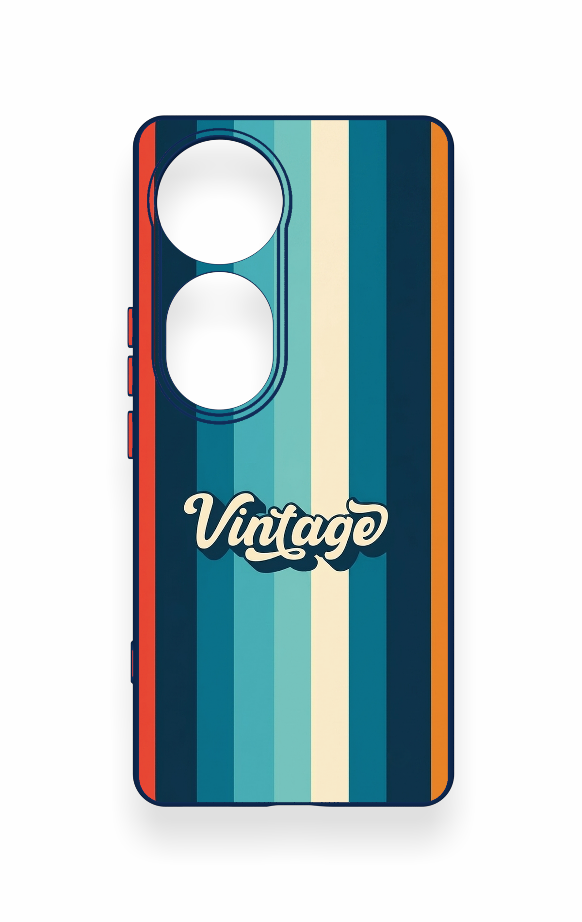 Vivo V40 Uyumlu Vintage Desenli Silikon Kılıf