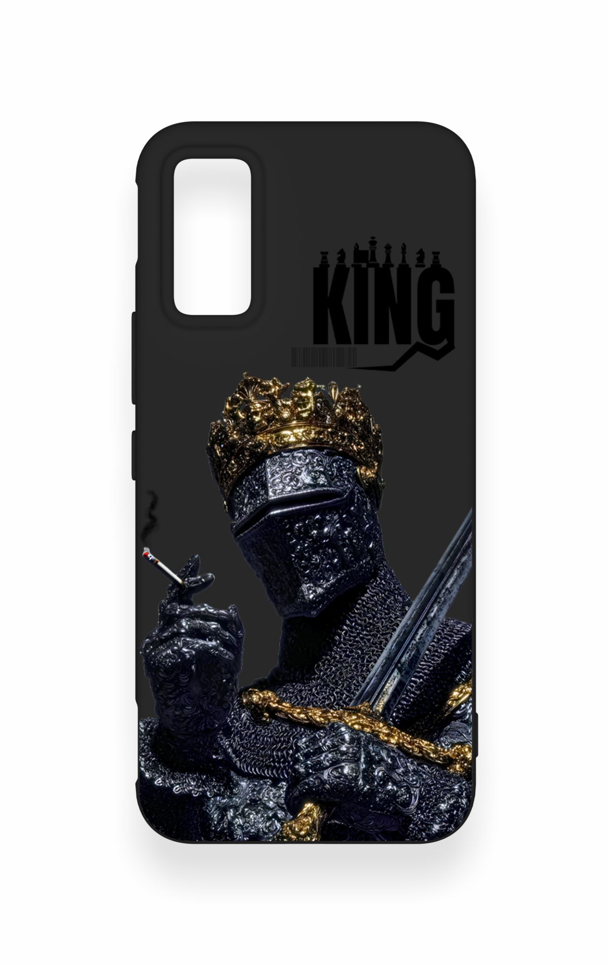 İnfinix Gt 30 Pro Uyumlu King Desenli Silikon Kılıf