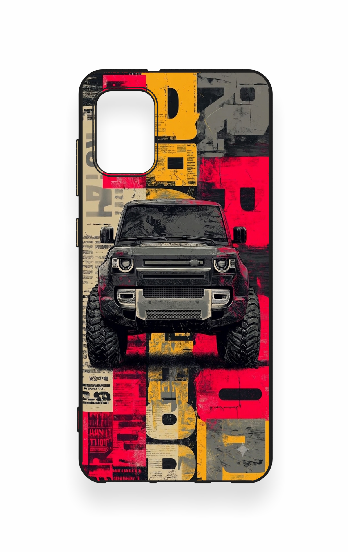 Samsung A31 Uyumlu Defender Truck Desenli Silikon Kılıf