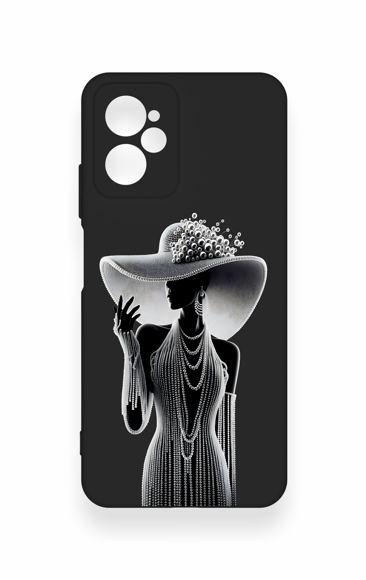 Casper Via X30 Uyumlu Lady Desenli Silikon Kılıf