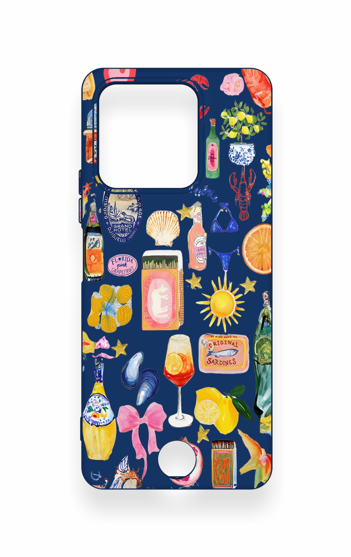 Reeder S71 Uyumlu Summer Desenli Silikon Kılıf