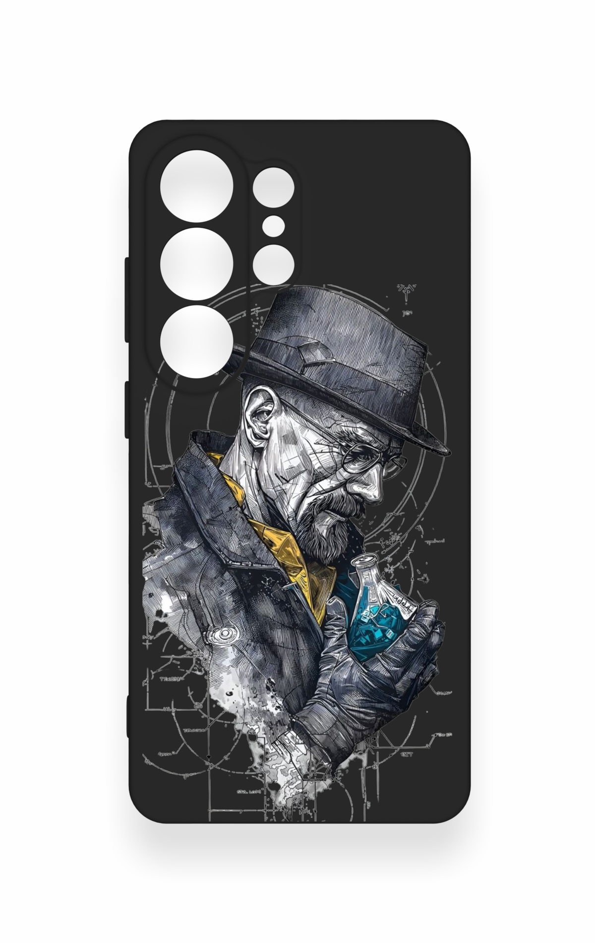 Samsung S26 Ultra Uyumlu Walter White Desenli Silikon Kılıf