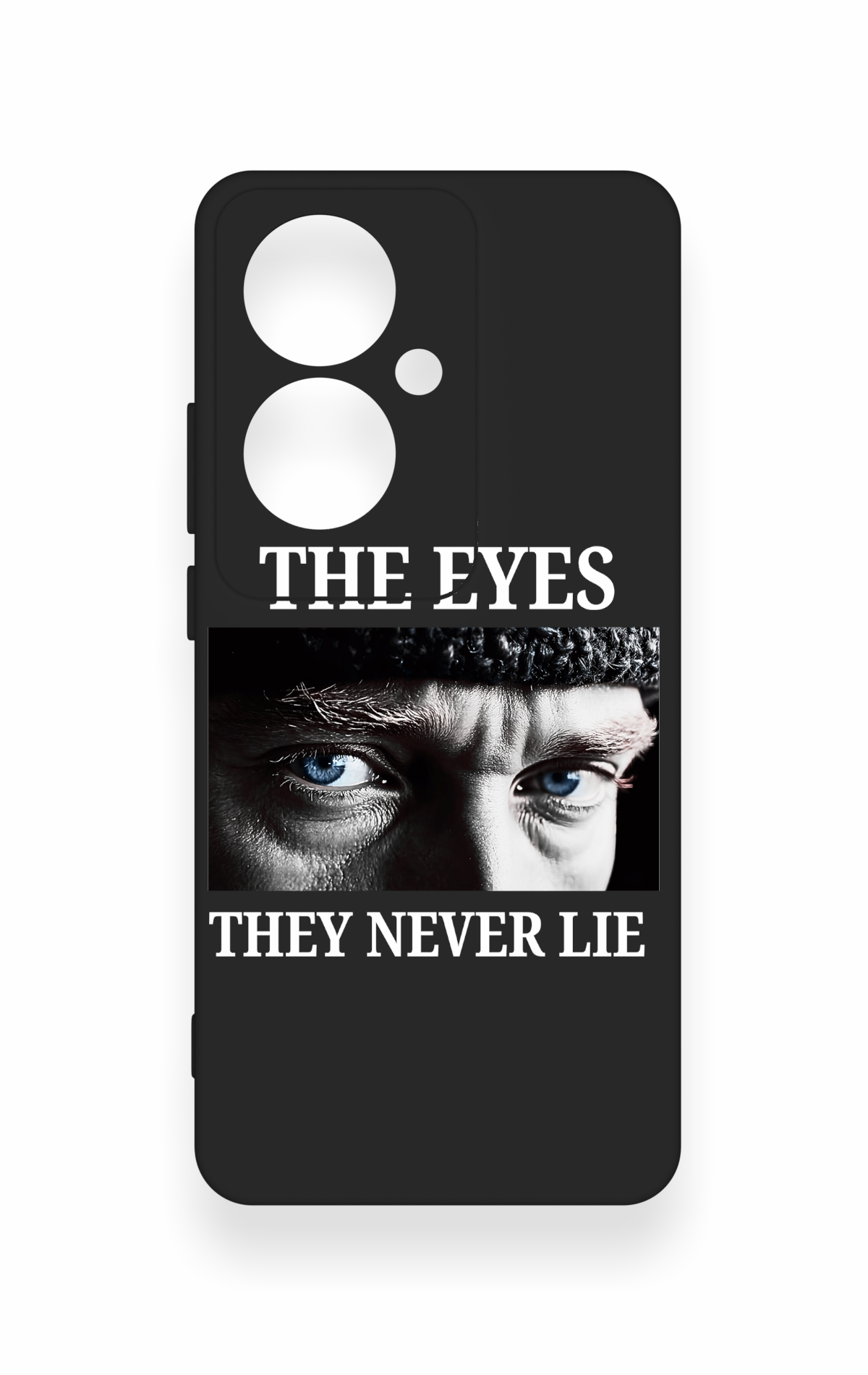 Oppo Reno 11F Uyumlu Atatürk Eyes Desenli Silikon Kılıf