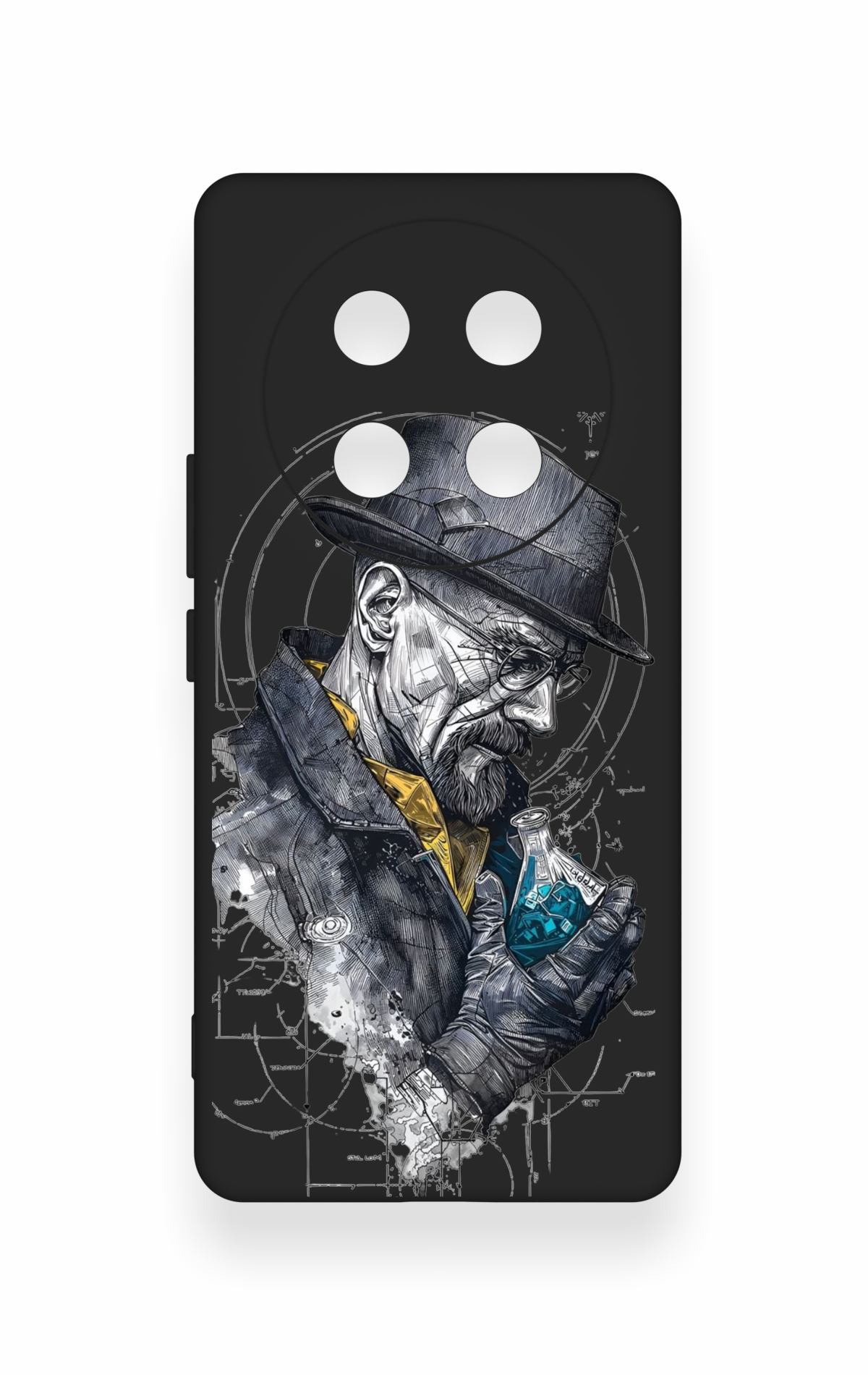 Honor Magic 7 Lite 5G Uyumlu Walter White Desenli Silikon Kılıf