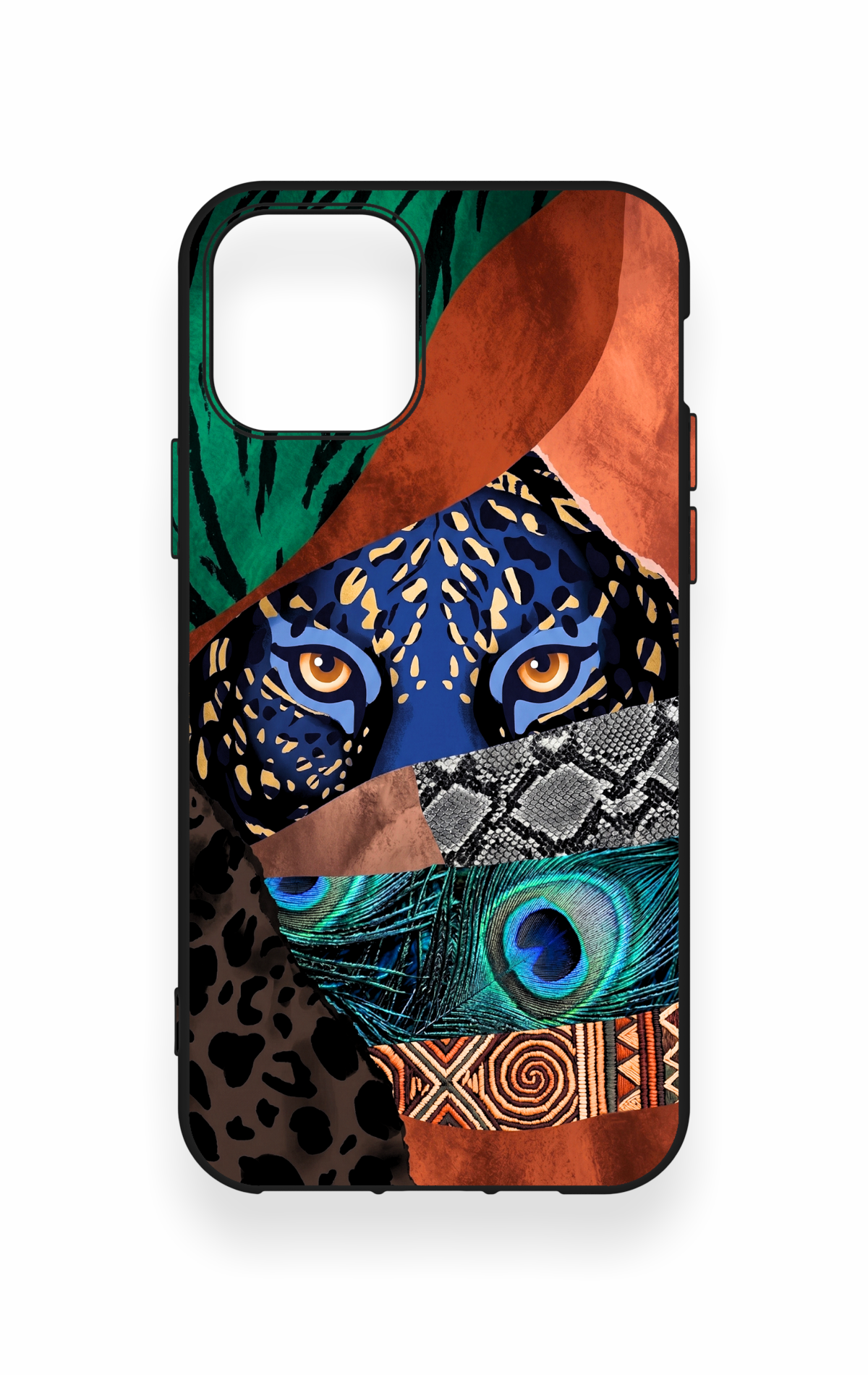 iPhone 11 Pro Uyumlu Amazon Kaplan Desenli Silikon Kılıf