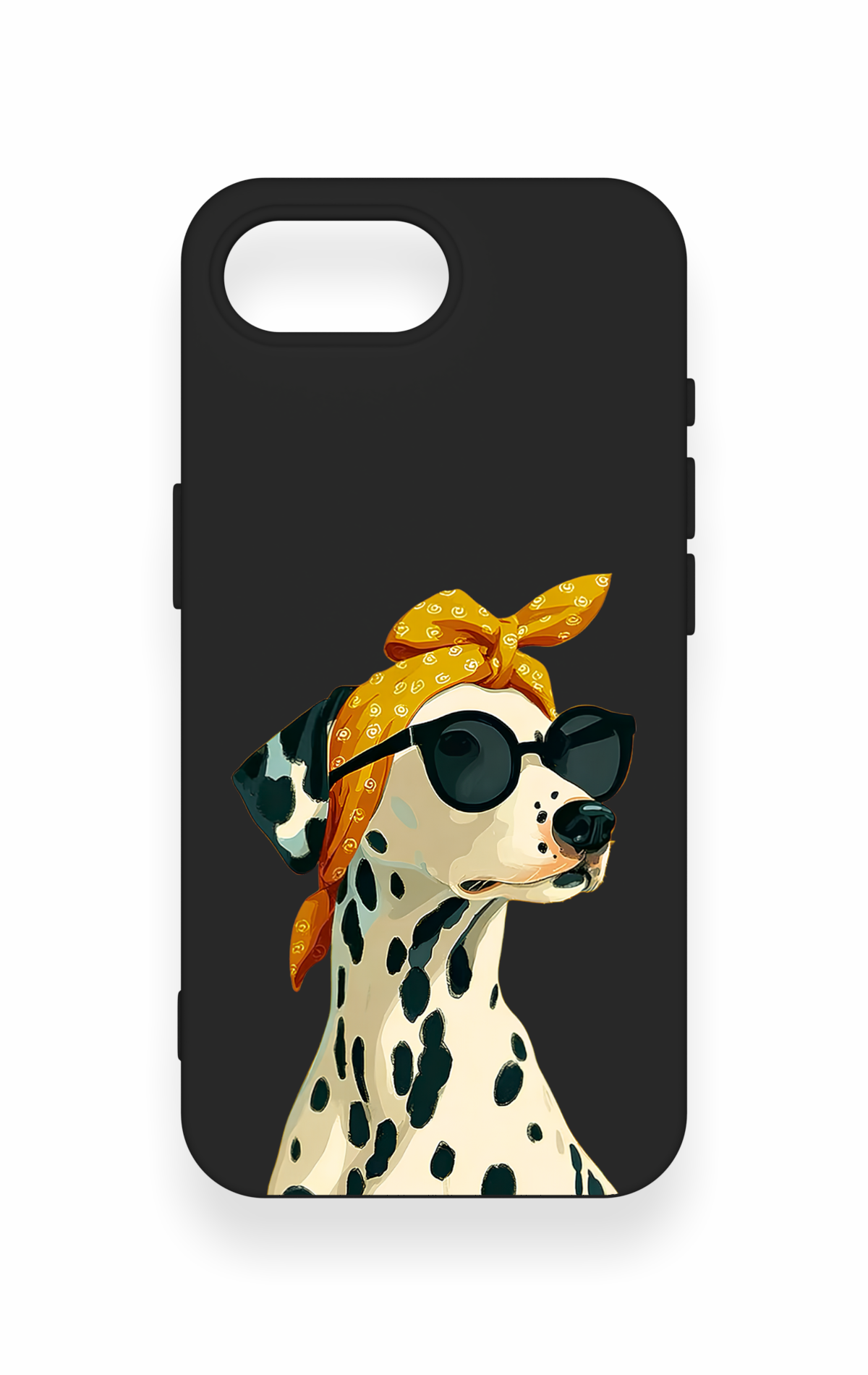 iPhone 16E Uyumlu Cool Dalmaçyalı Desenli Silikon Kılıf