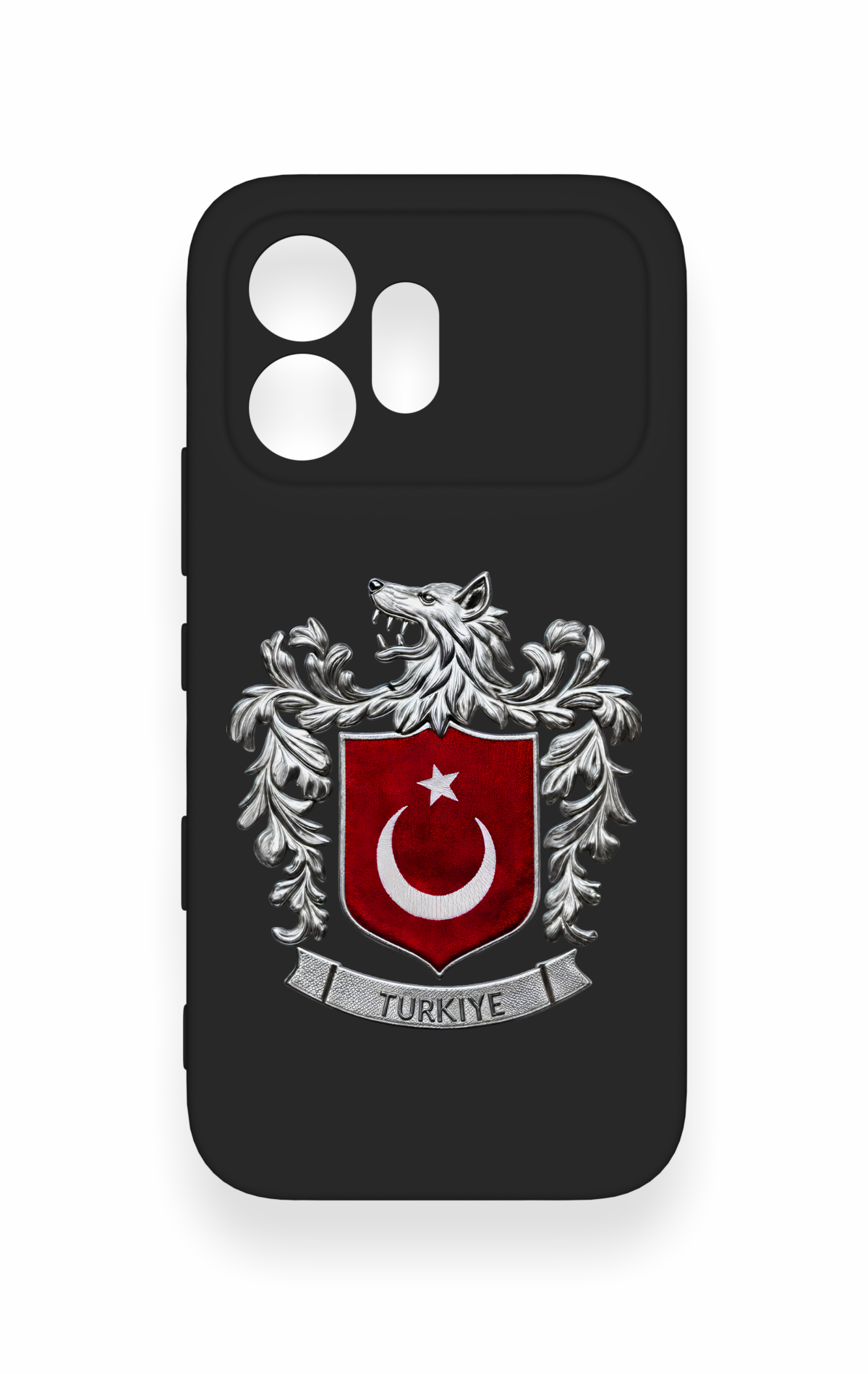 Honor 600 Uyumlu Türk Arma Desenli Silikon Kılıf