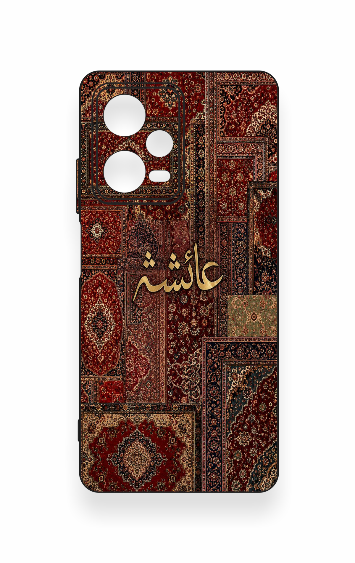 Redmi Note 12 Pro 5G Uyumlu Vintage Halı Desenli Silikon Kılıf