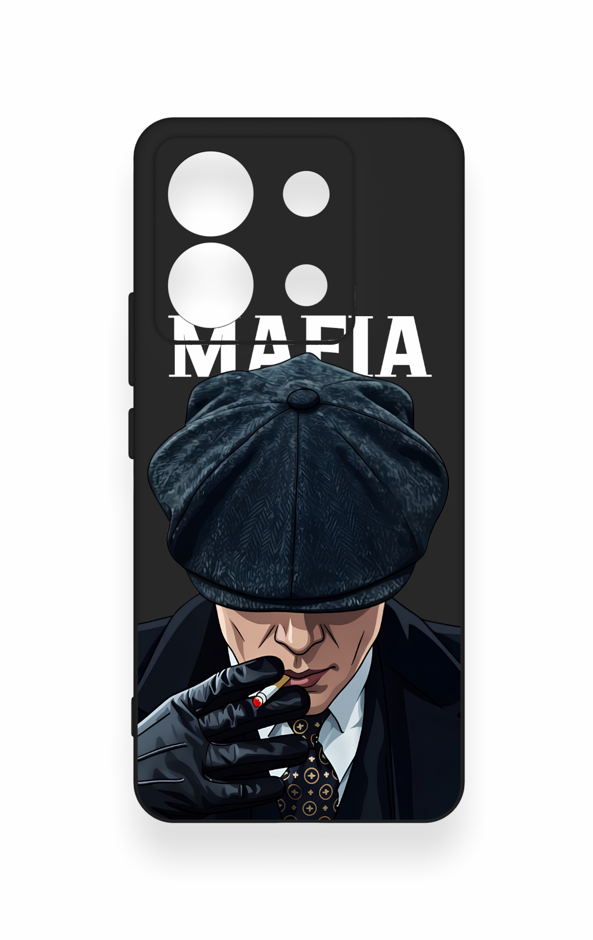 Redmi Note 13 Pro 5G Uyumlu MAFIA Desenli Silikon Kılıf