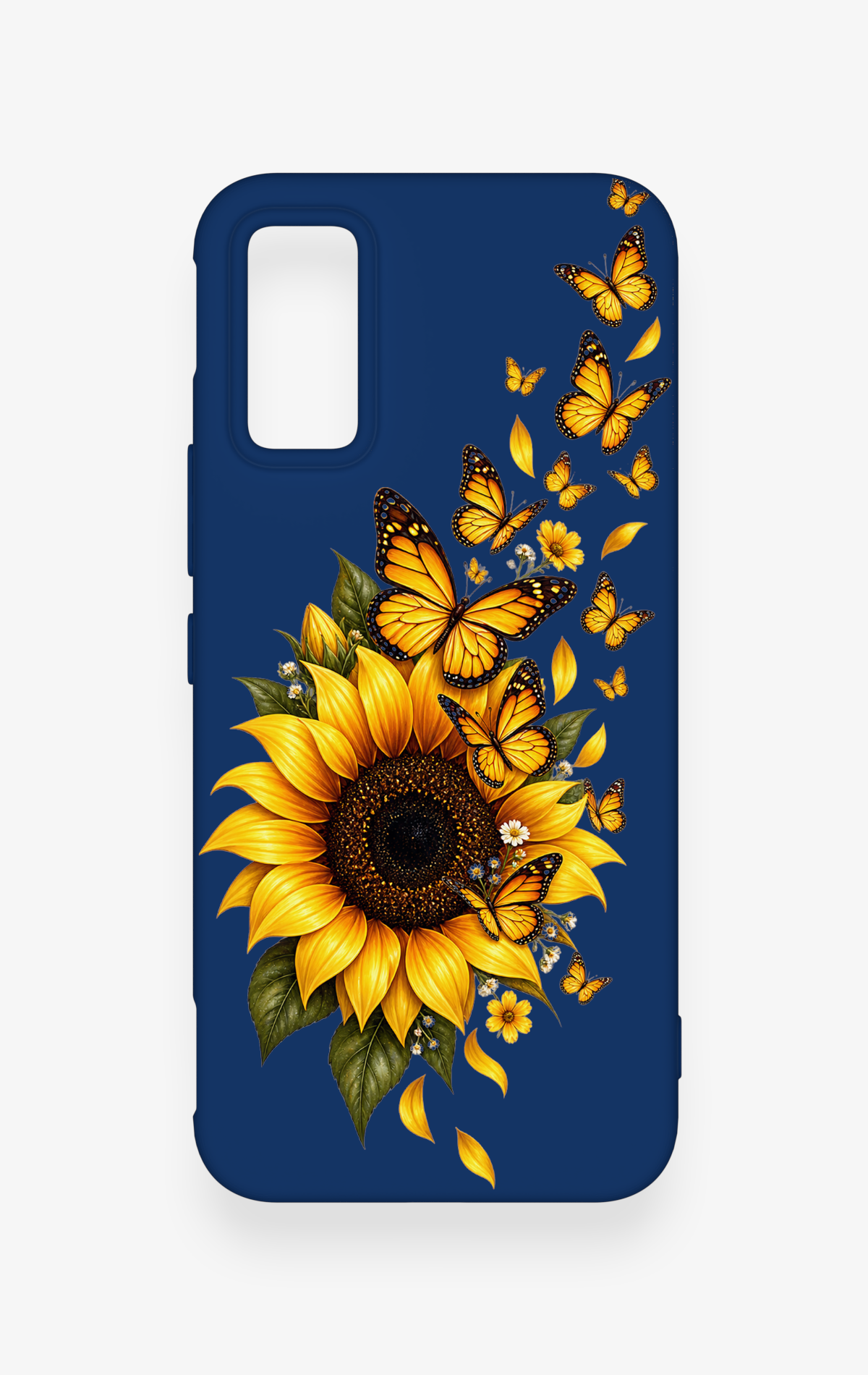 İnfinix Gt 30 Pro Uyumlu Ayçiçeği Desenli Silikon Kılıf