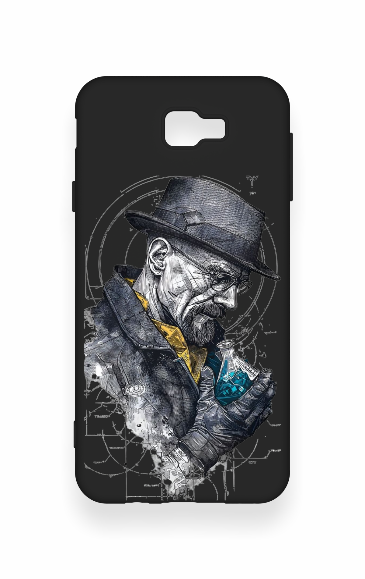 Samsung J7 Prime Uyumlu Walter White Desenli Silikon Kılıf