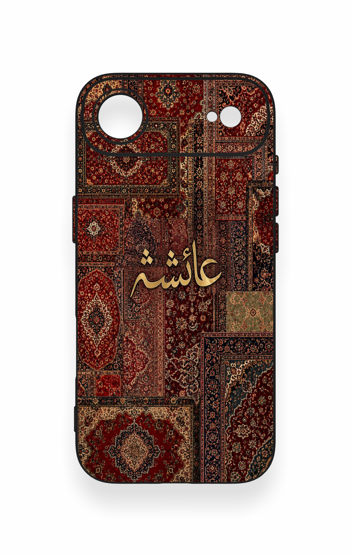 iPhone 17 Air Uyumlu Vintage Halı Desenli Silikon Kılıf