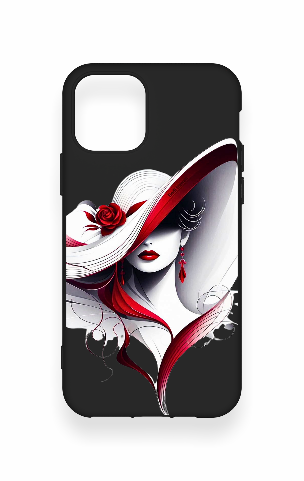 iPhone 11 Pro Uyumlu Matmazel Desenli Silikon Kılıf