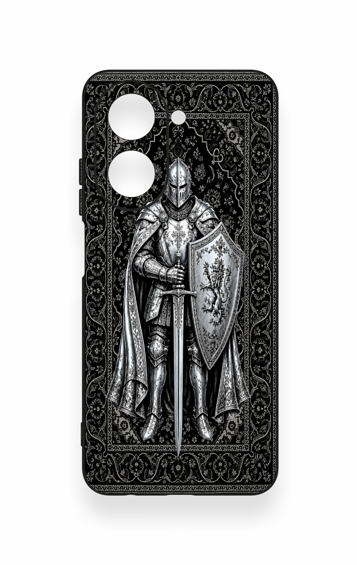 Redmi A5 Uyumlu Şövalye Desenli Silikon Kılıf