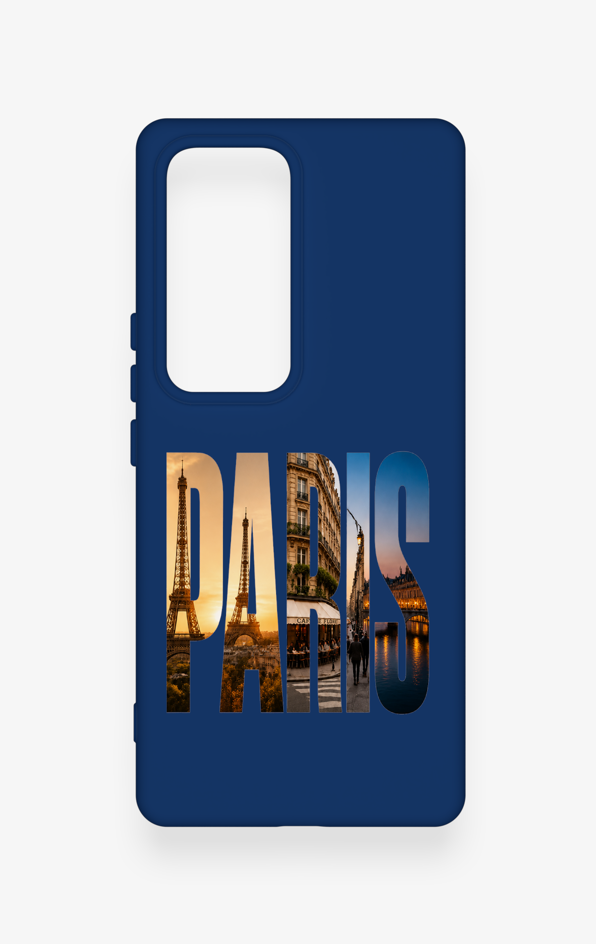 Vivo V30 Uyumlu Paris Desenli Silikon Kılıf