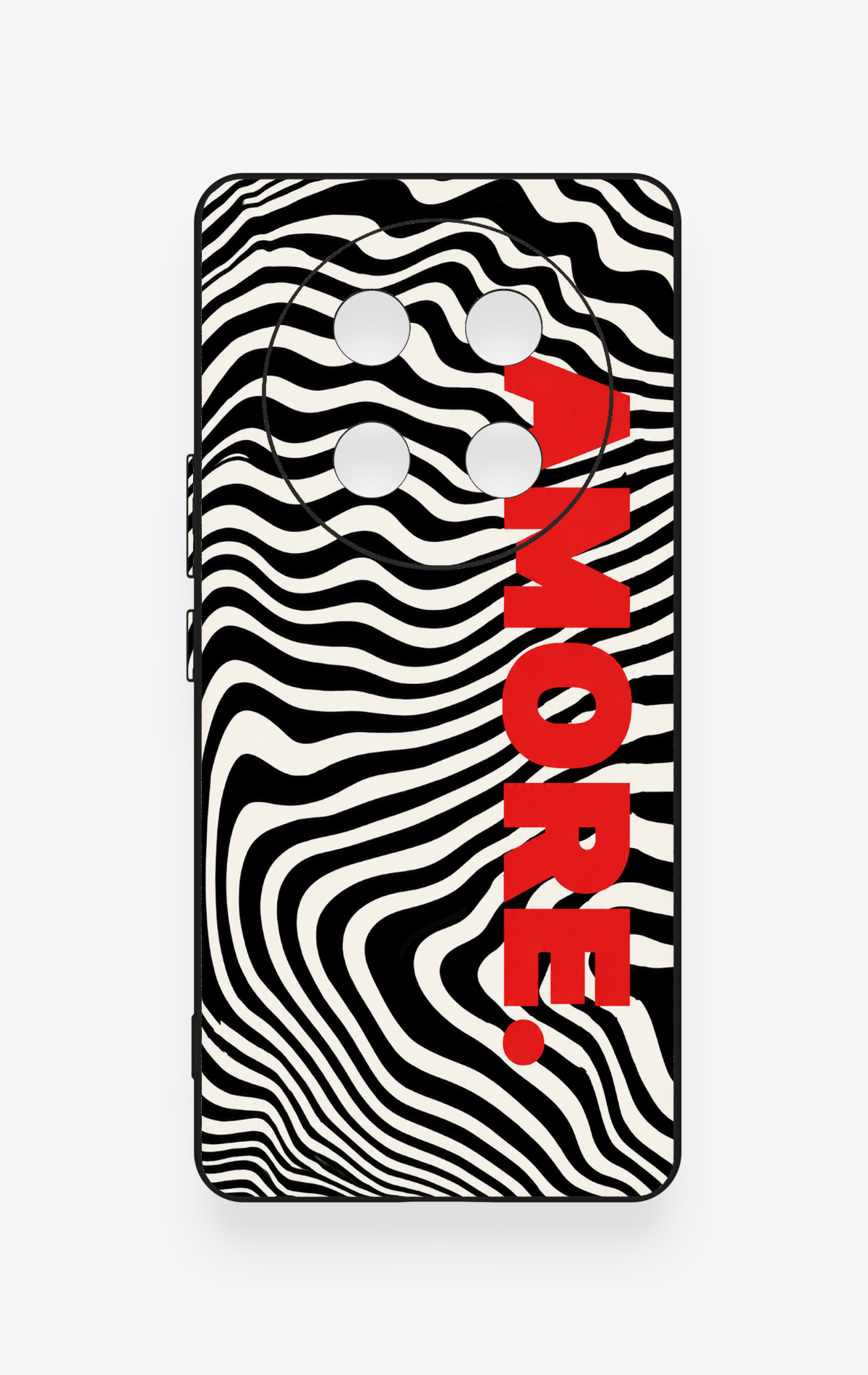 Honor Magic 7 Lite 5G Uyumlu Zebra Amore Desenli Silikon Kılıf
