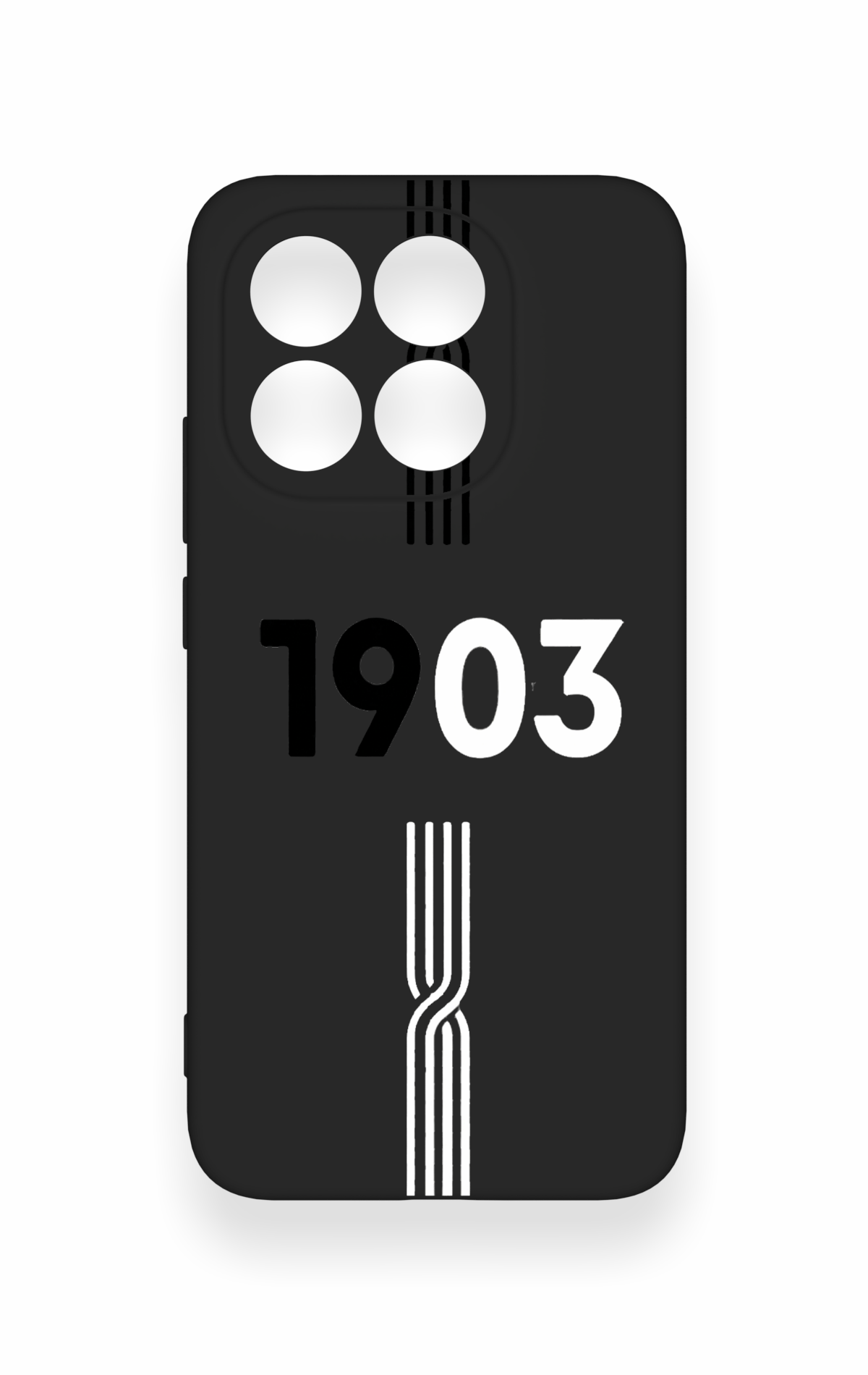Mi 15T 5G Uyumlu 1903 Kemer Desenli Silikon Kılıf