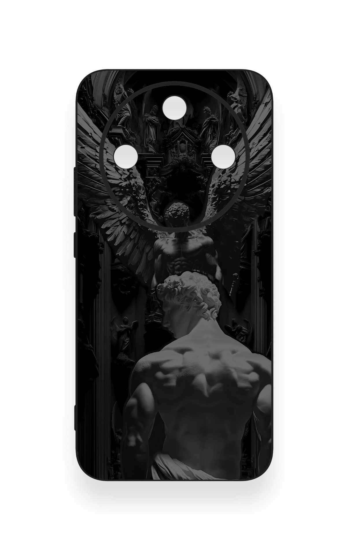 Honor Magic 8 Lite Uyumlu Icarus Desenli Silikon Kılıf