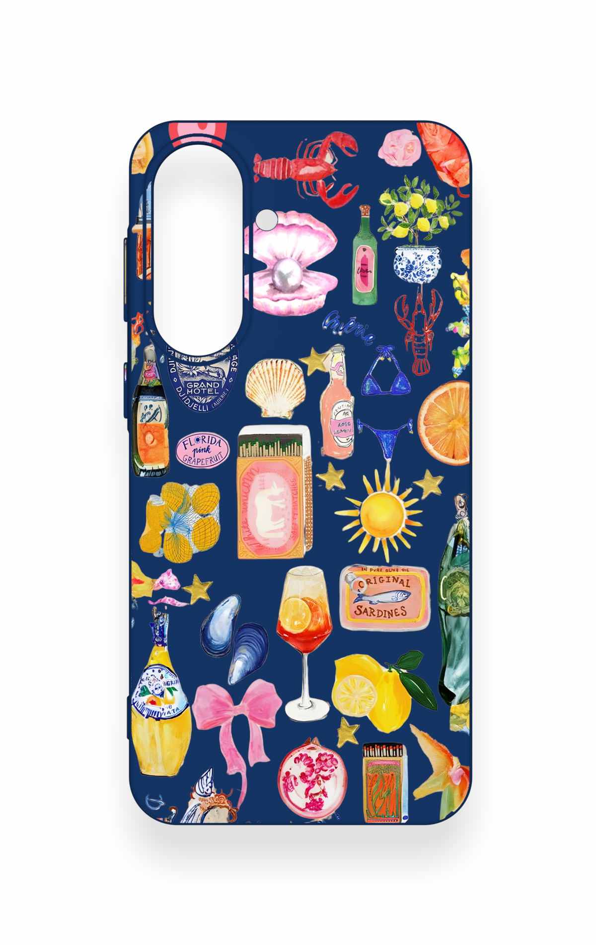 Samsung A37 Uyumlu Summer Desenli Silikon Kılıf