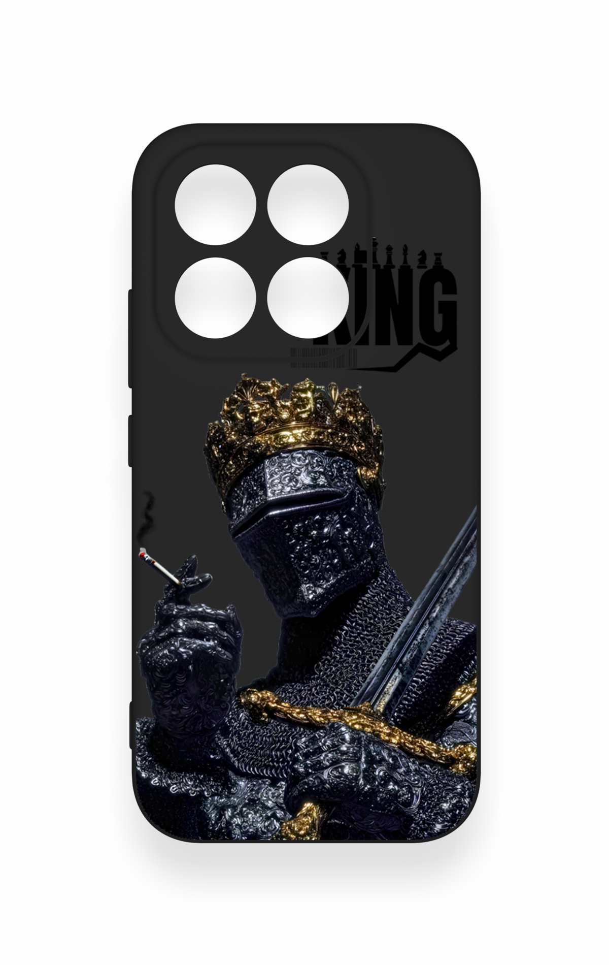 Xiaomi Mi 17 5G Uyumlu King Desenli Silikon Kılıf