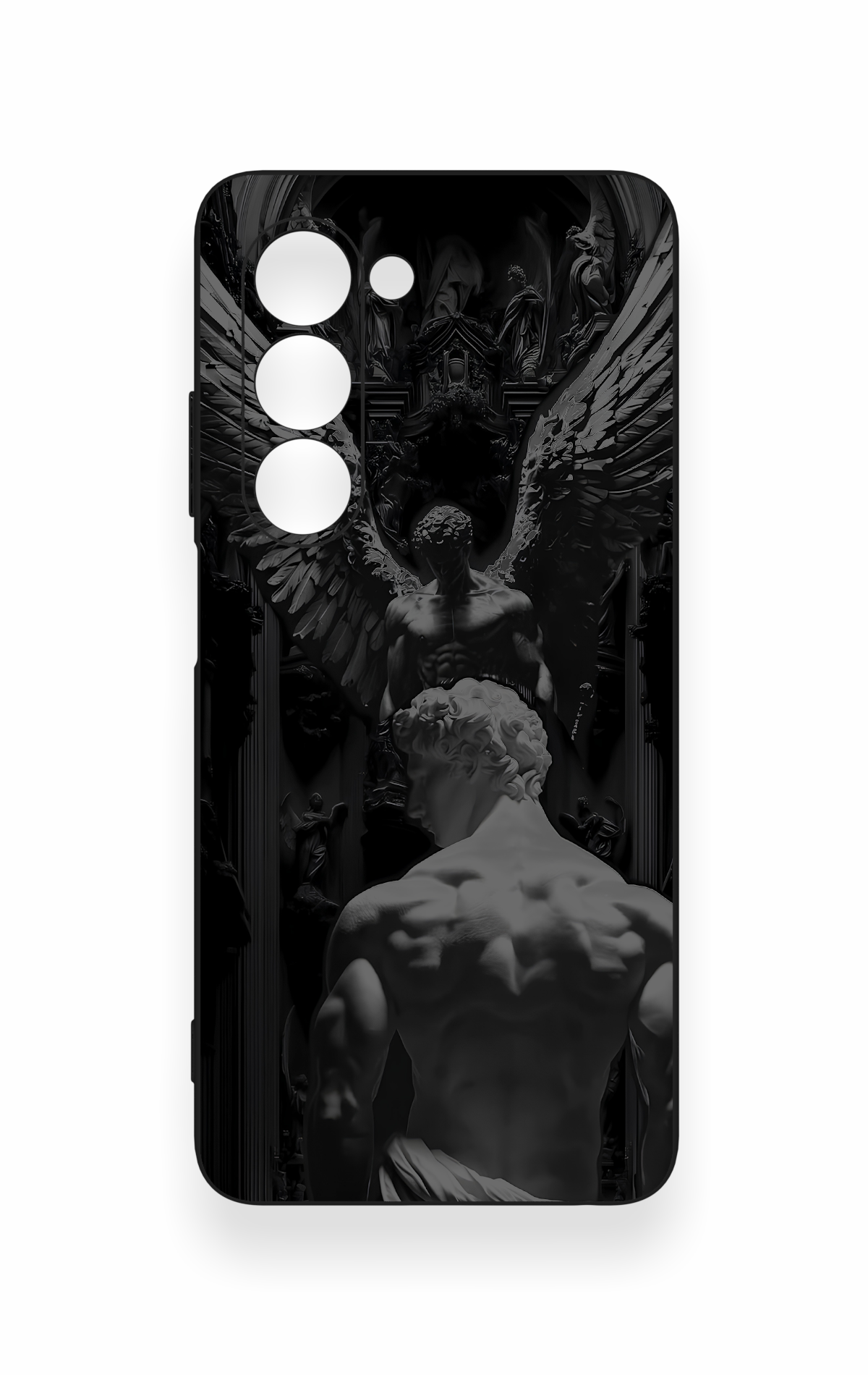 Oppo A5 5G Uyumlu Icarus Desenli Silikon Kılıf