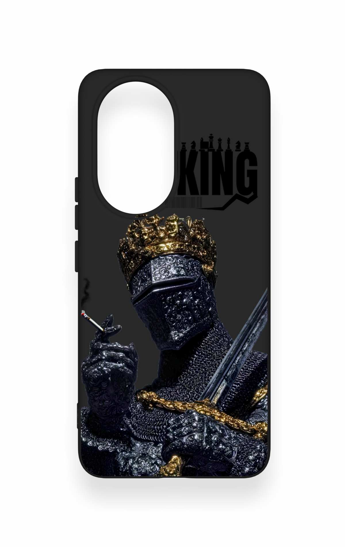 Honor 200 5G Uyumlu King Desenli Silikon Kılıf