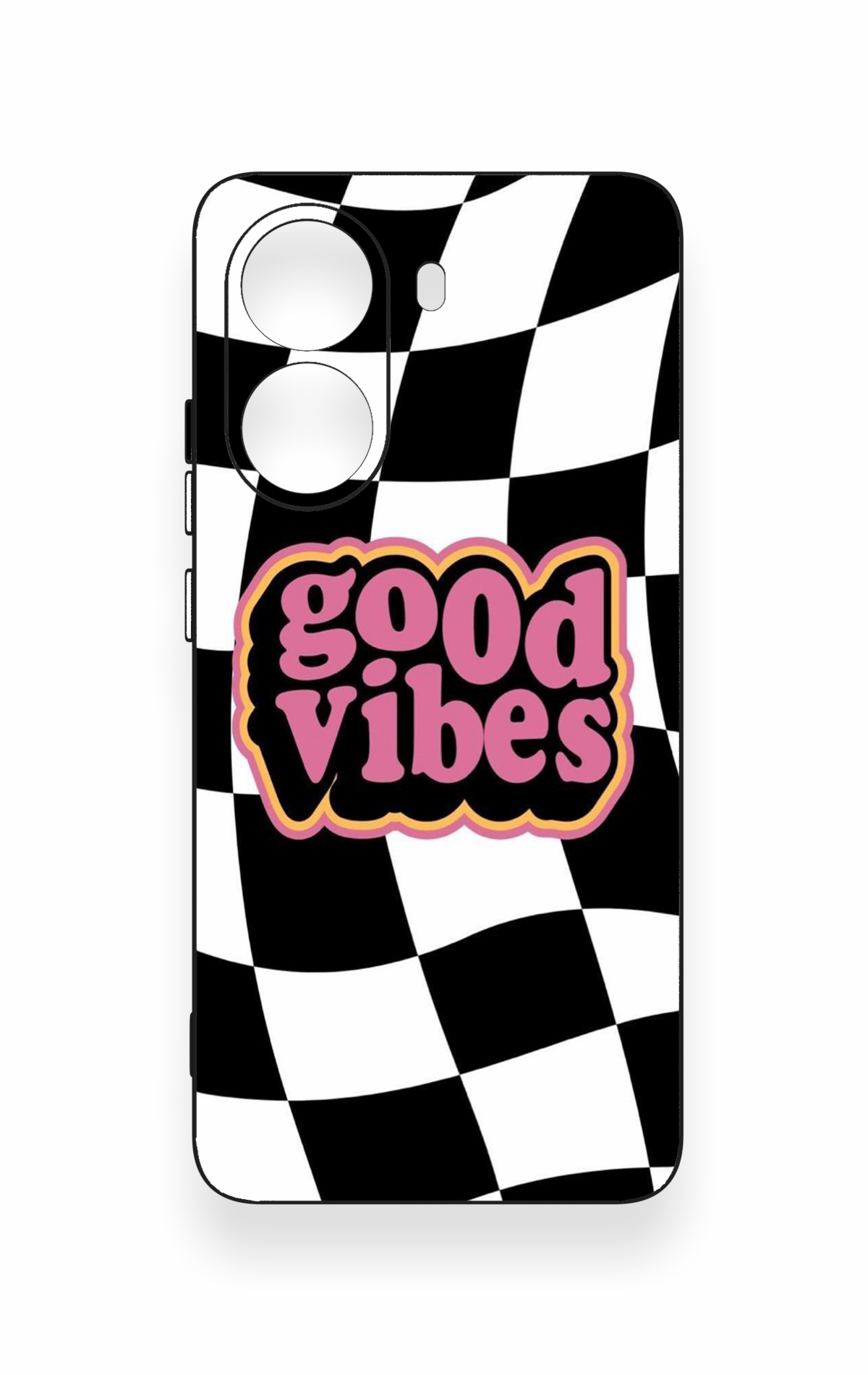 Poco X7 Pro Uyumlu Black Good Vibes Desenli Silikon Kılıf