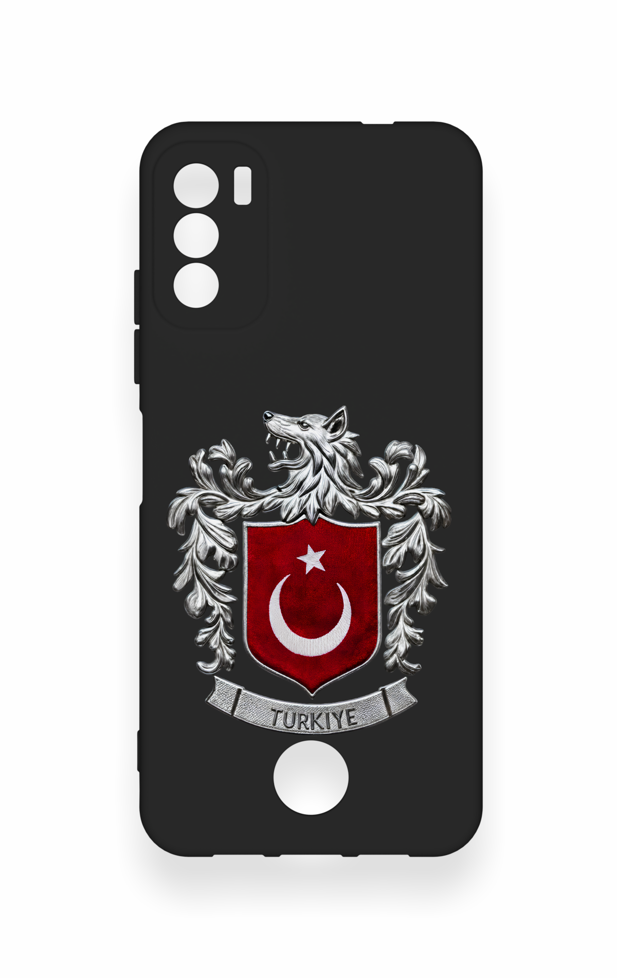 Reeder S19 Max Pro S Uyumlu Türk Arma Desenli Silikon Kılıf