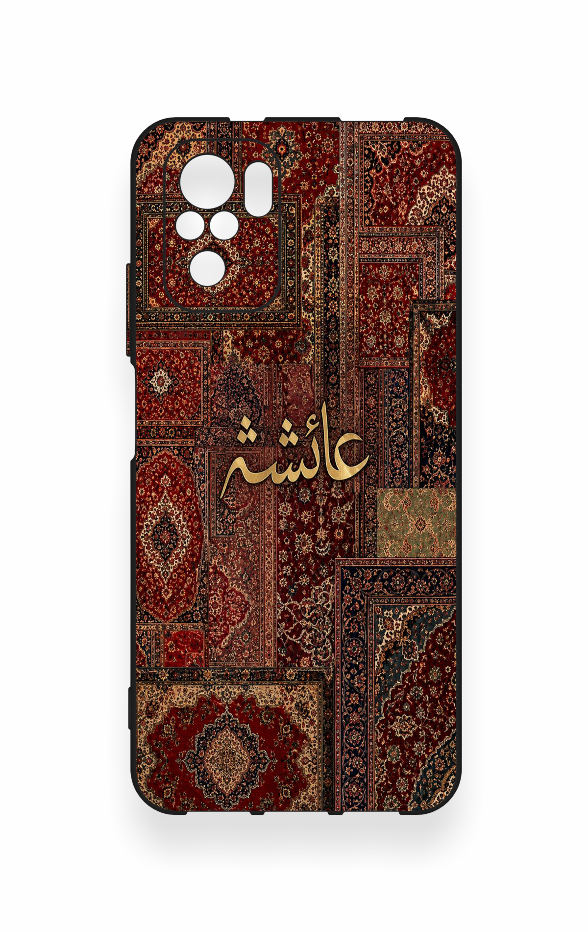 Redmi Note 10-10S Uyumlu Vintage Halı Desenli Silikon Kılıf