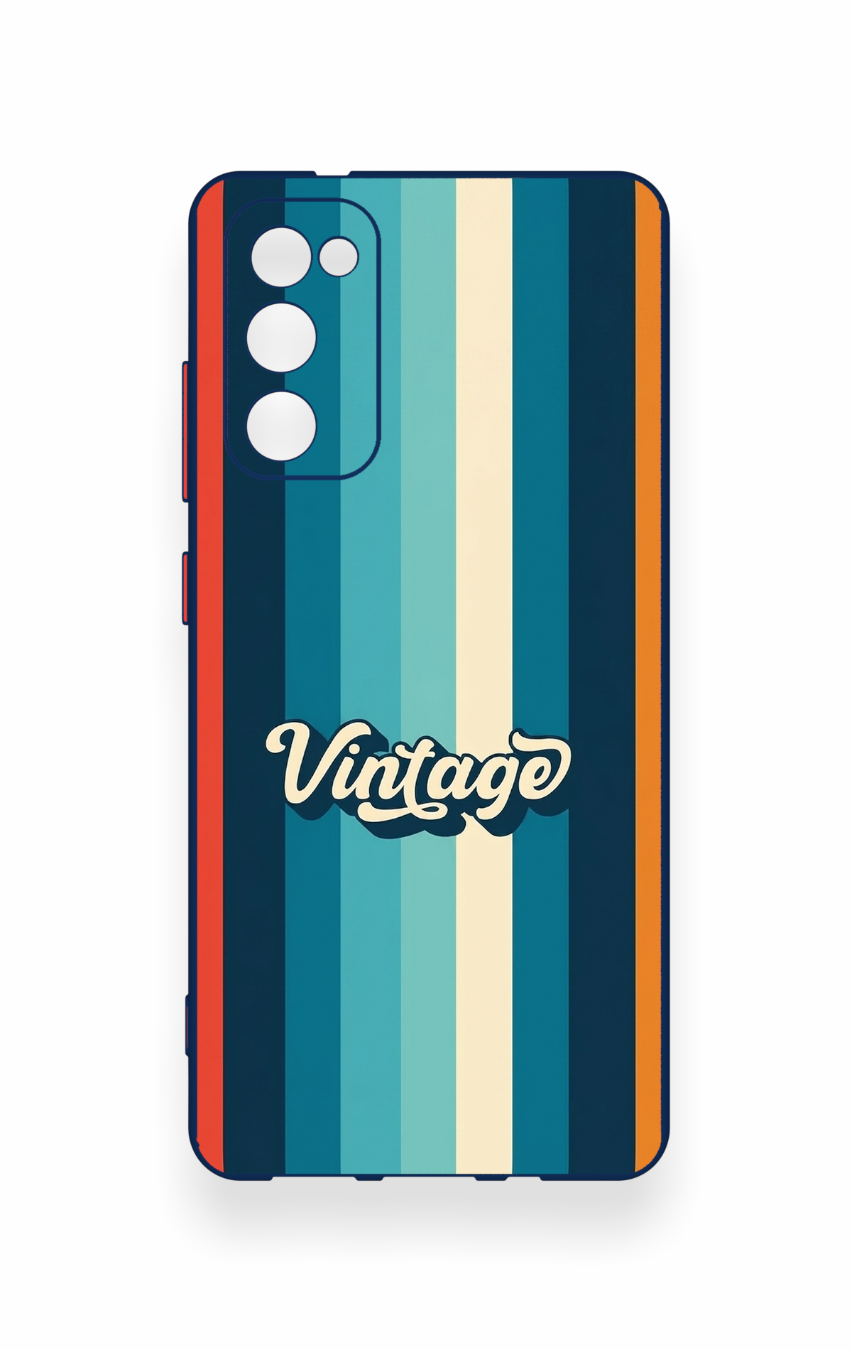 Samsung S20Fe Uyumlu Vintage Desenli Silikon Kılıf