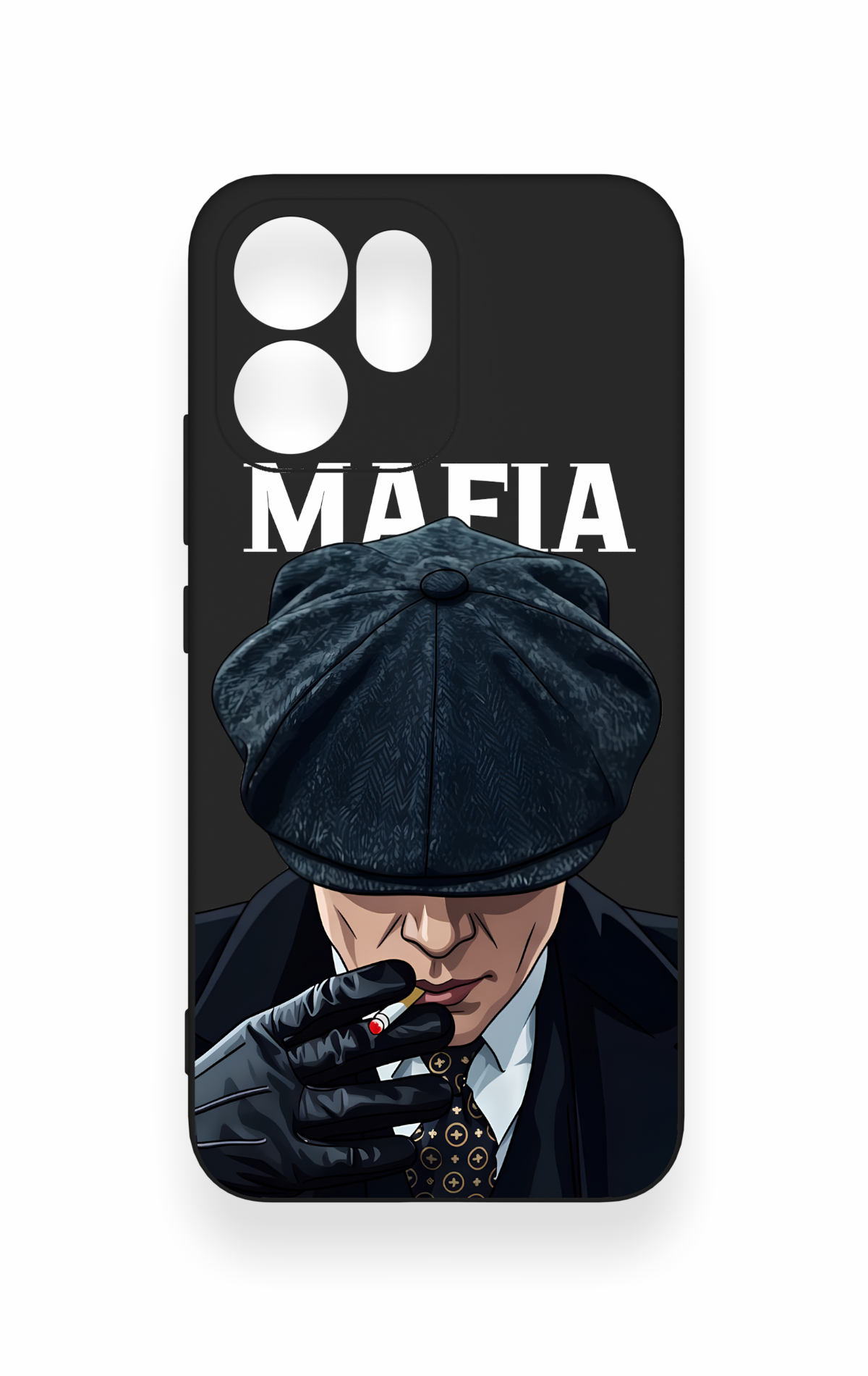 Oppo Reno 14F Uyumlu MAFIA Desenli Silikon Kılıf
