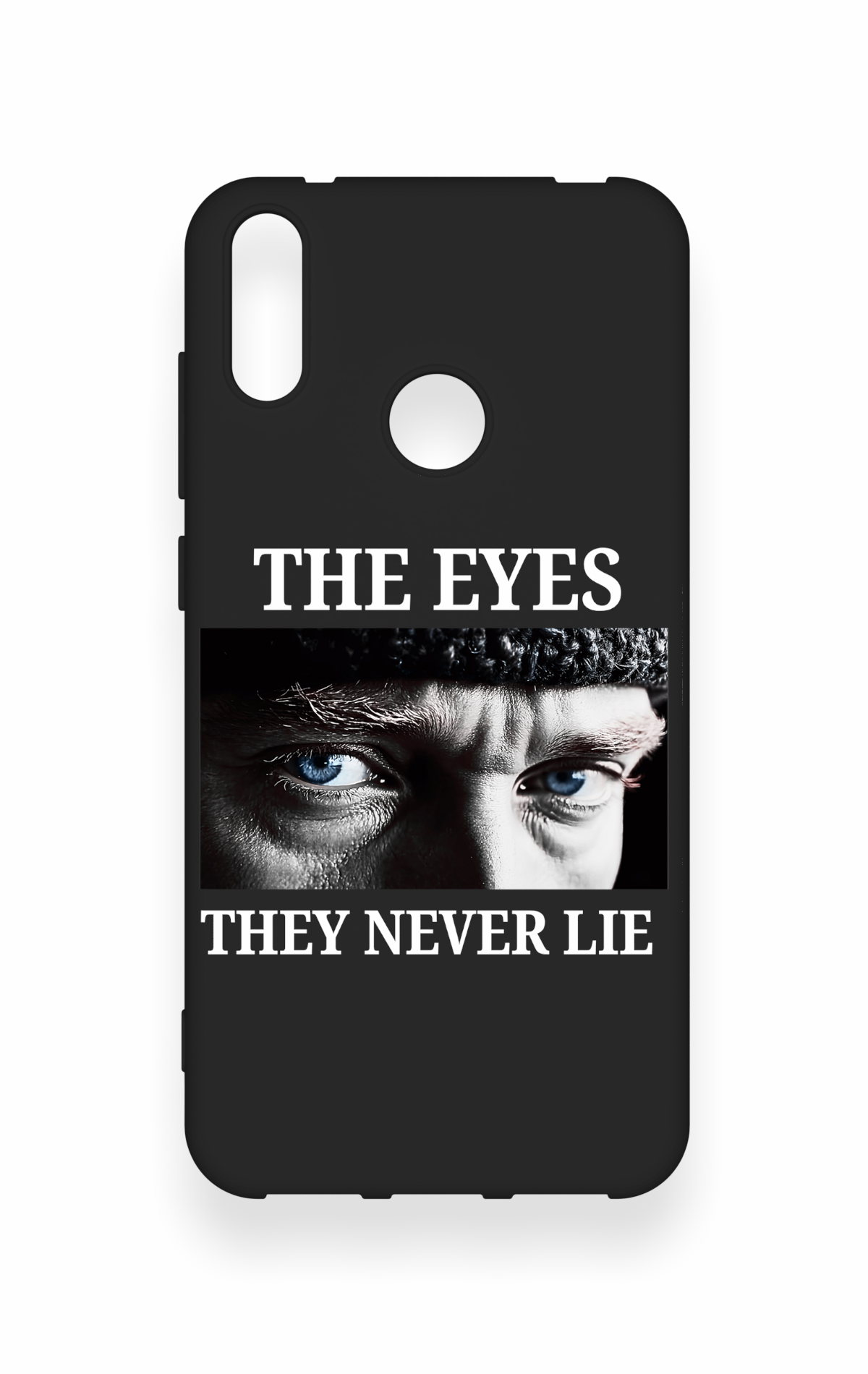 Huawei Y7 2019 Uyumlu Atatürk Eyes Desenli Silikon Kılıf