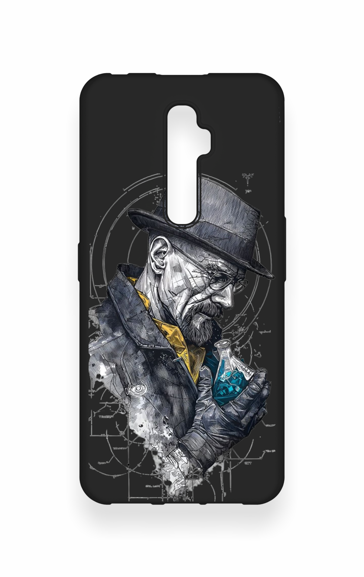 Oppo Reno 2Z Uyumlu Walter White Desenli Silikon Kılıf