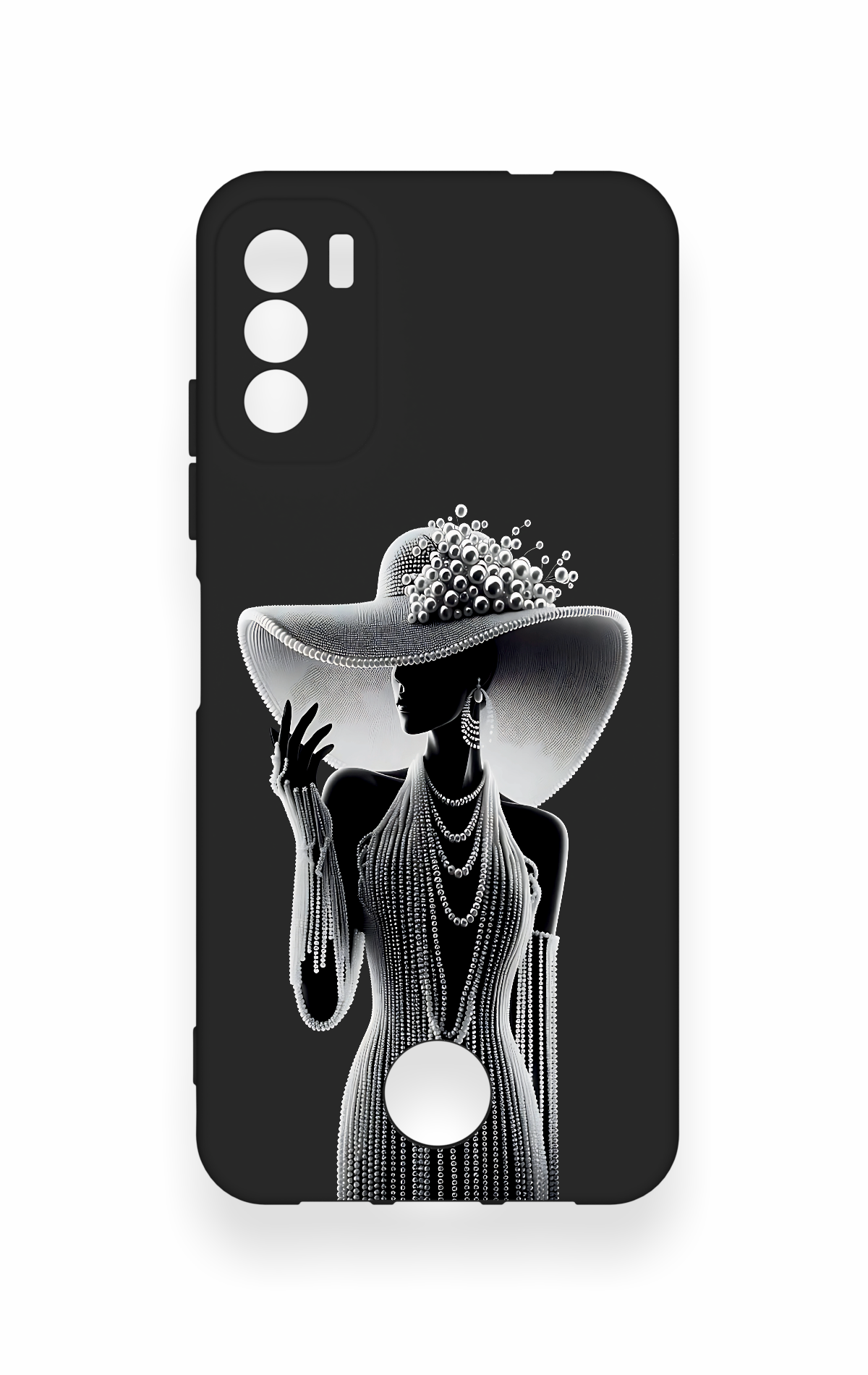 Reeder S19 Max Pro S Uyumlu Lady Desenli Silikon Kılıf