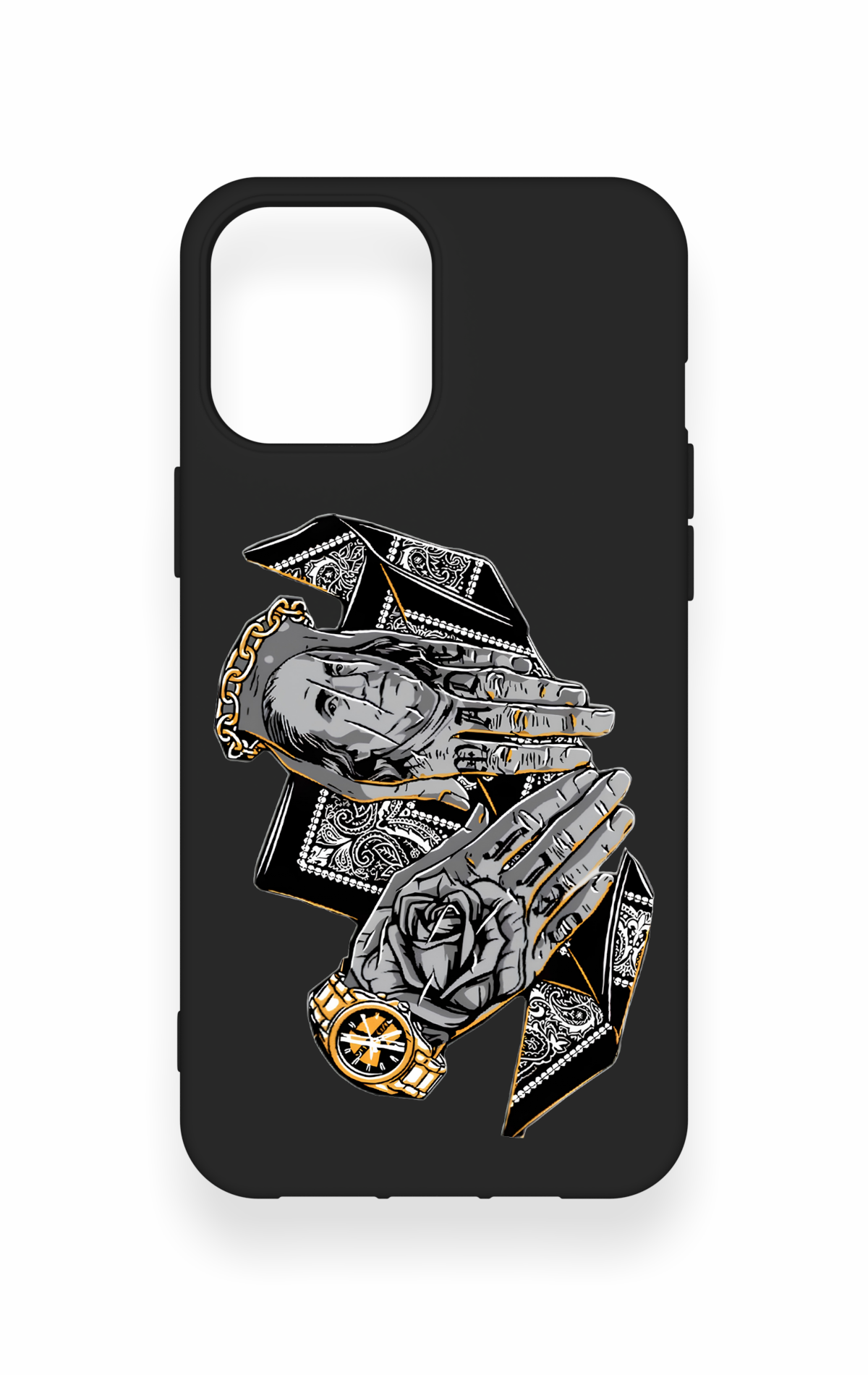 iPhone 12 Pro Max Uyumlu Self Made Desenli Silikon Kılıf