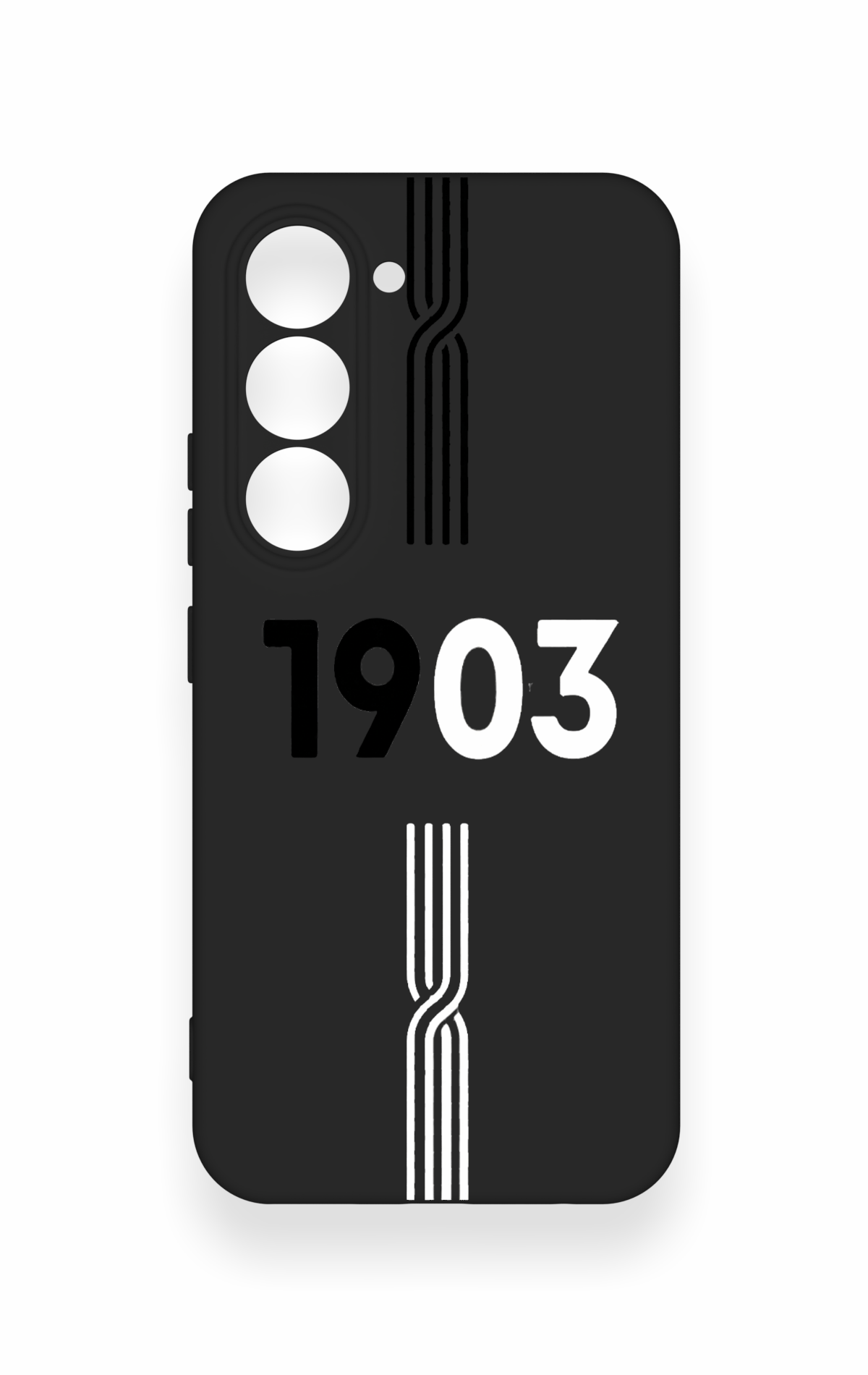 Tecno Spark 40 Pro Uyumlu 1903 Kemer Desenli Silikon Kılıf