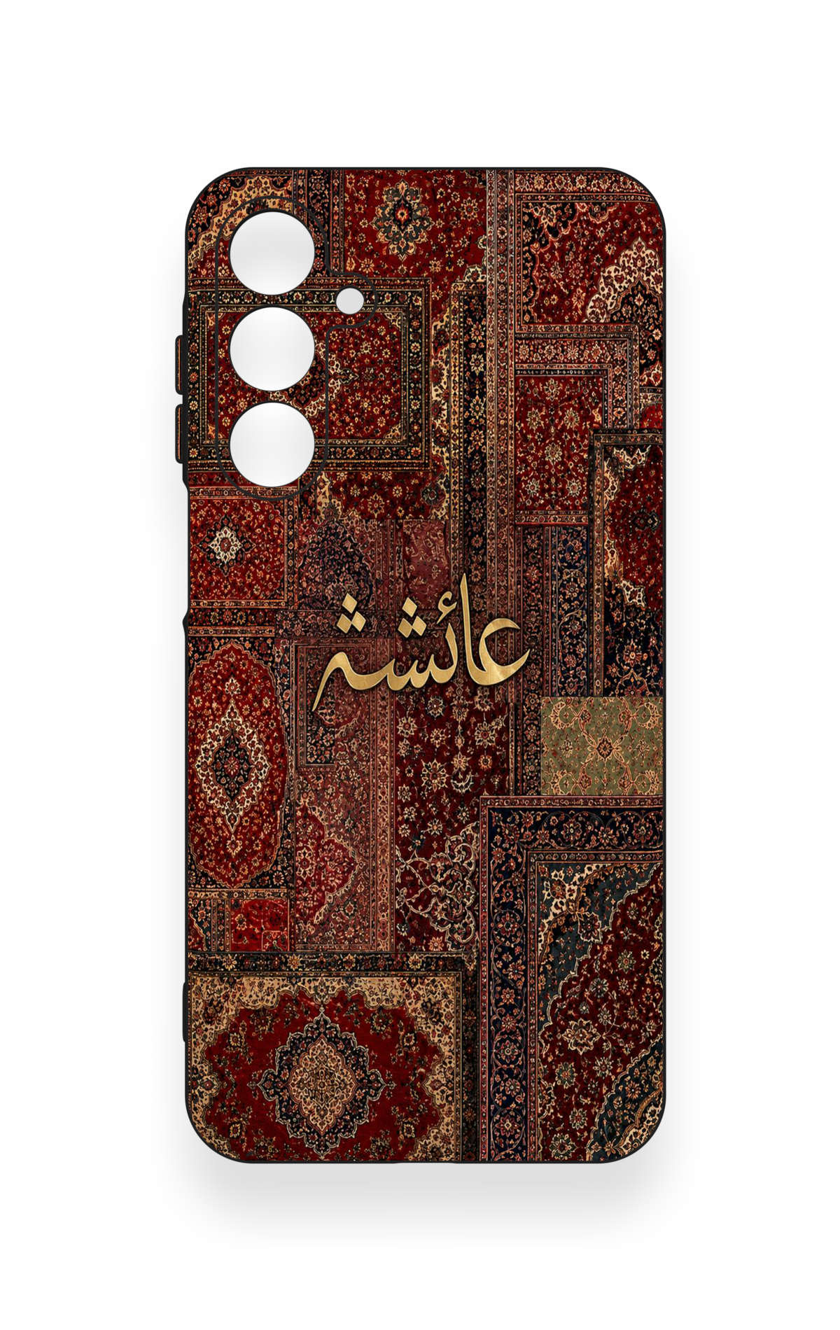 Samsung A16 Uyumlu Vintage Halı Desenli Silikon Kılıf