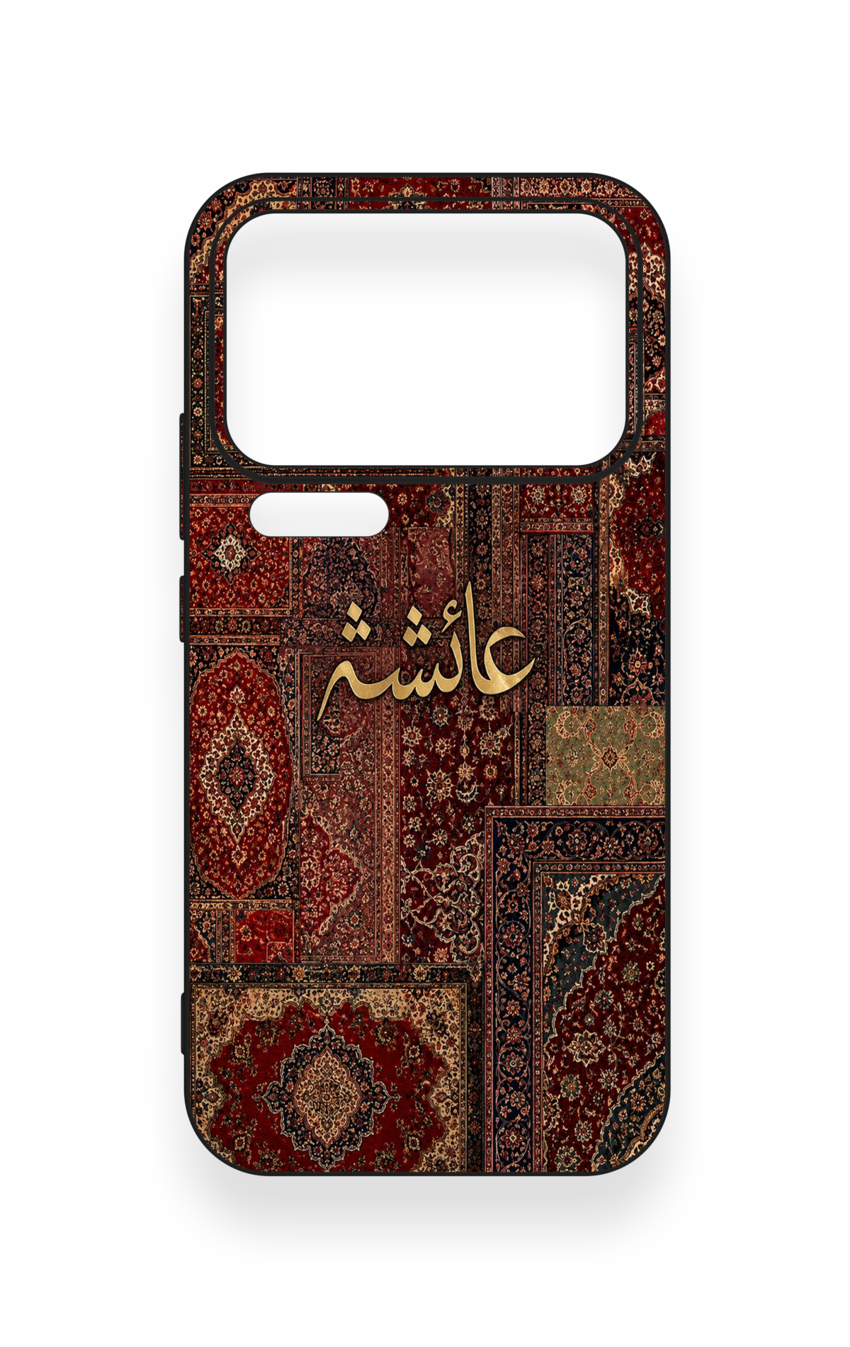 Mi 17 Pro Max Uyumlu Vintage Halı Desenli Silikon Kılıf